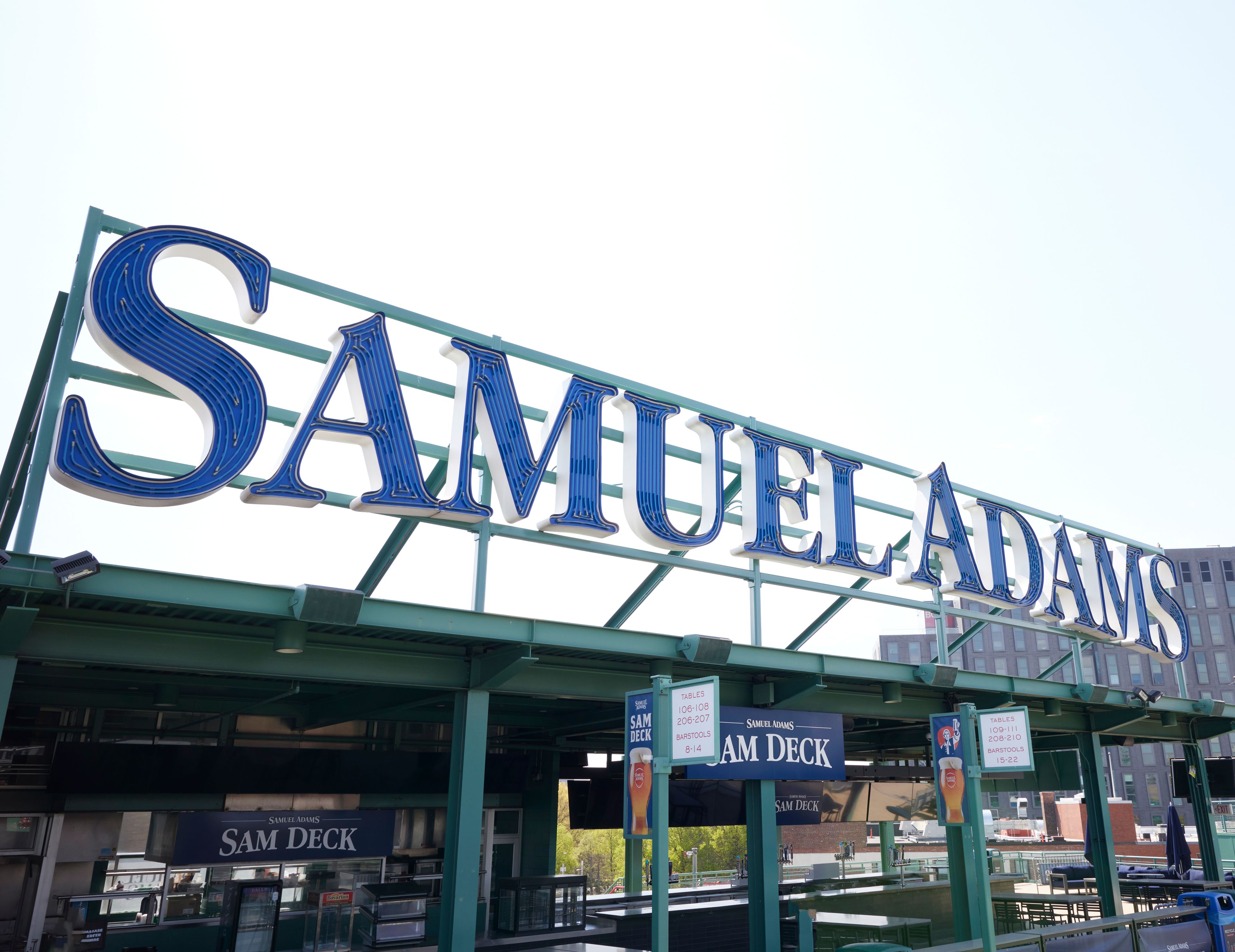 Sam Deck, an event space at Fenway Park