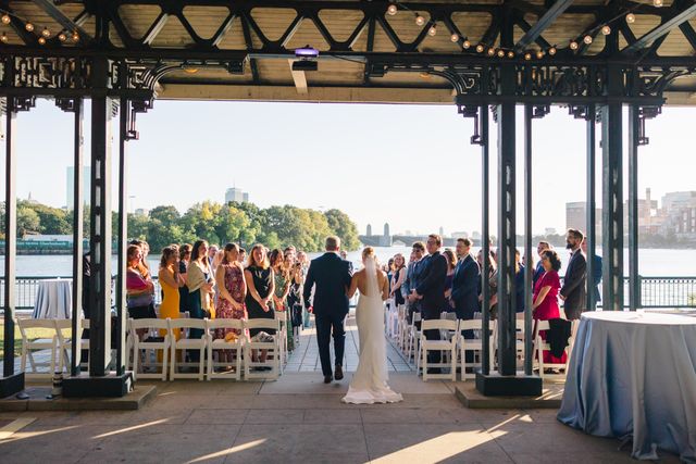 Featured photo from Where Romance Meets the River: A Wedding at the Museum of Science