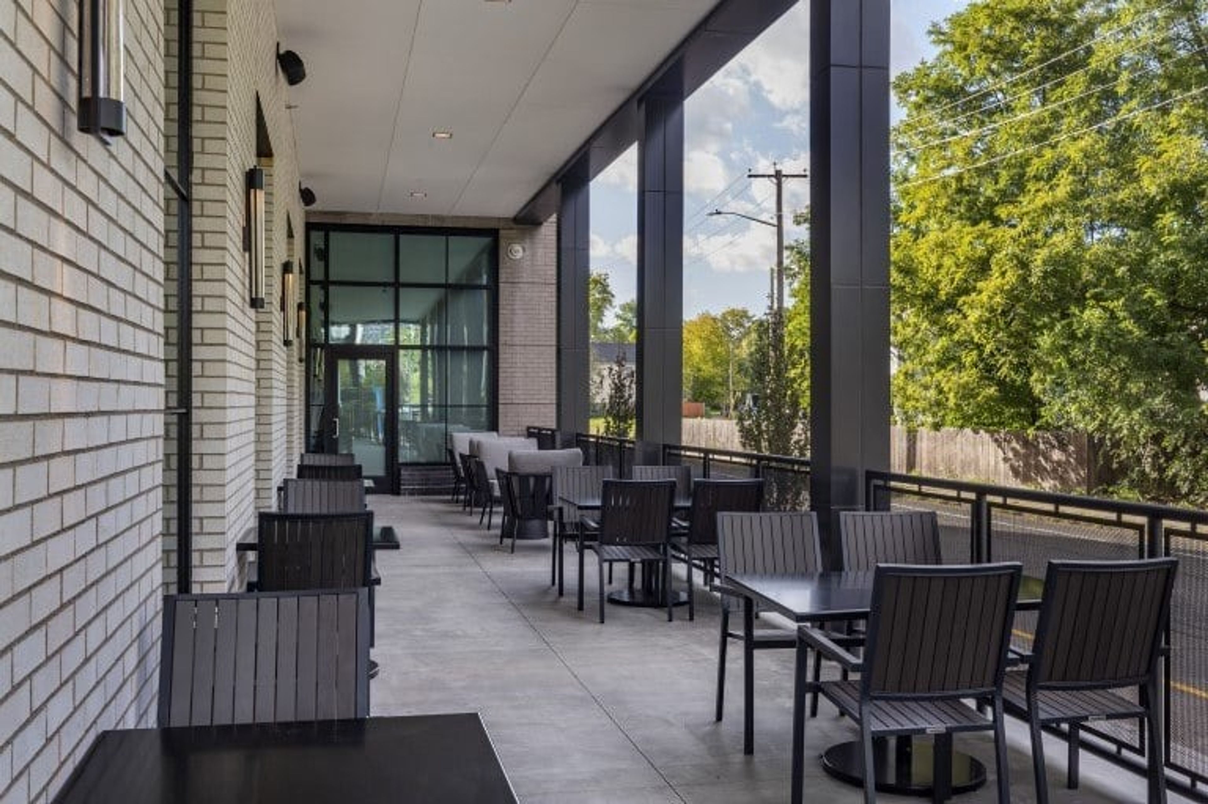 Patio, an event space at Cambria Hotel New Haven