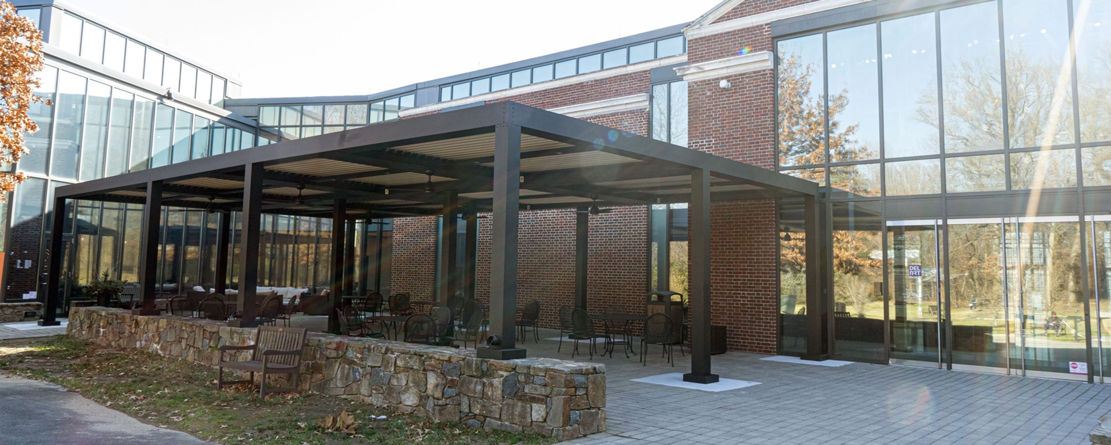 North Terrace, an event space at Delaware Art Museum