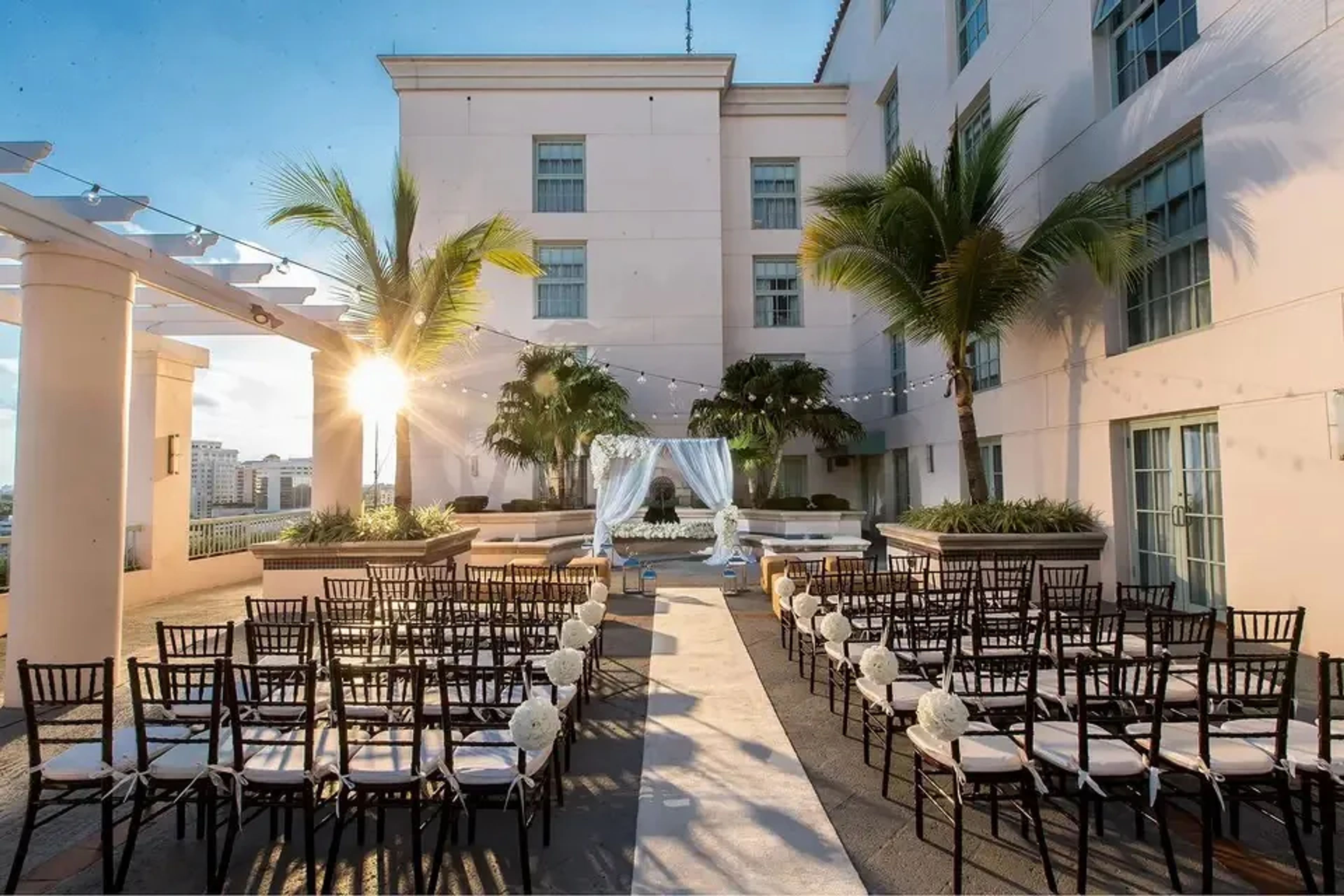 Rooftop Terrace, an event space at Hotel Colonnade