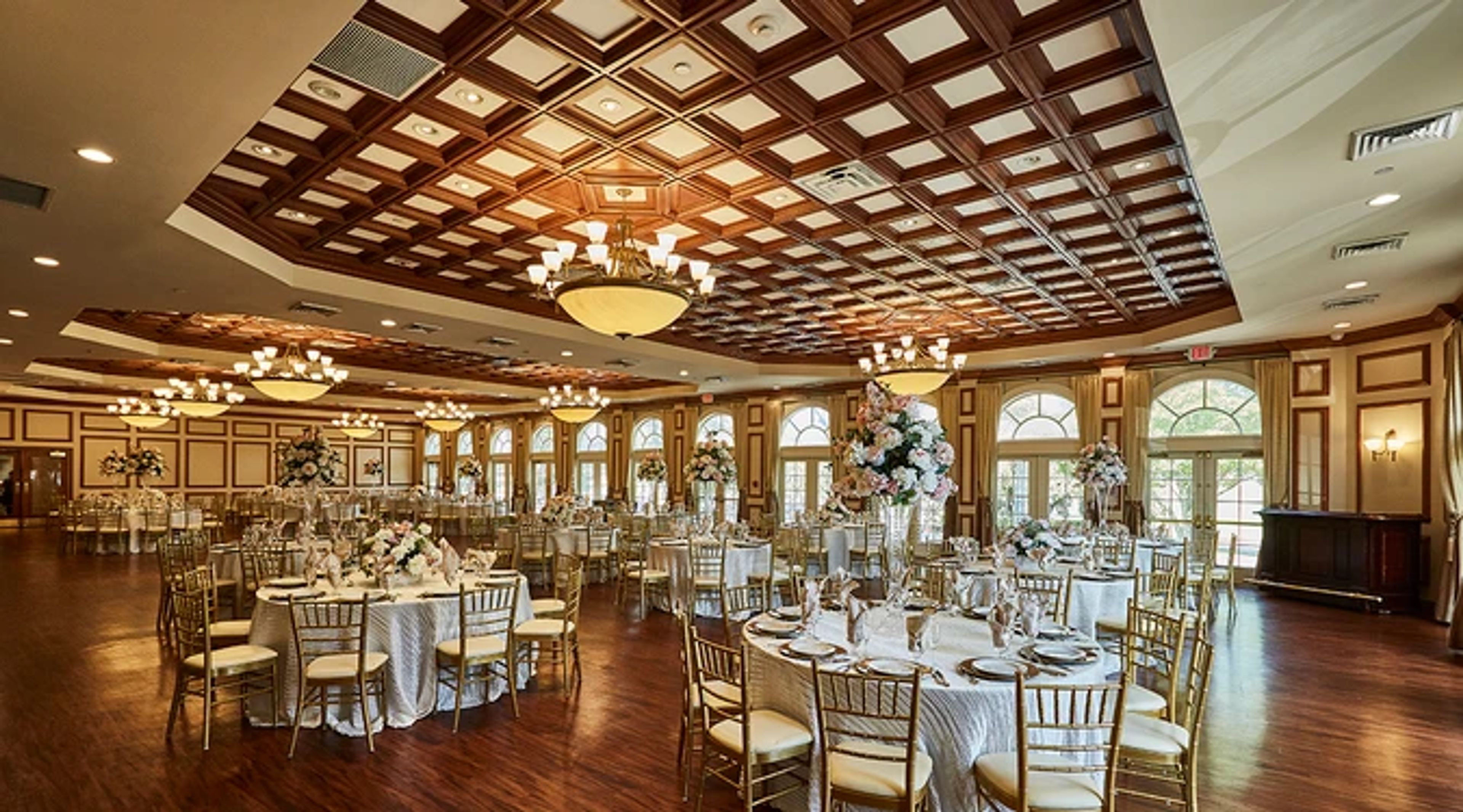 Hamlet Room, an event space at Hamlet Golf & Country Club