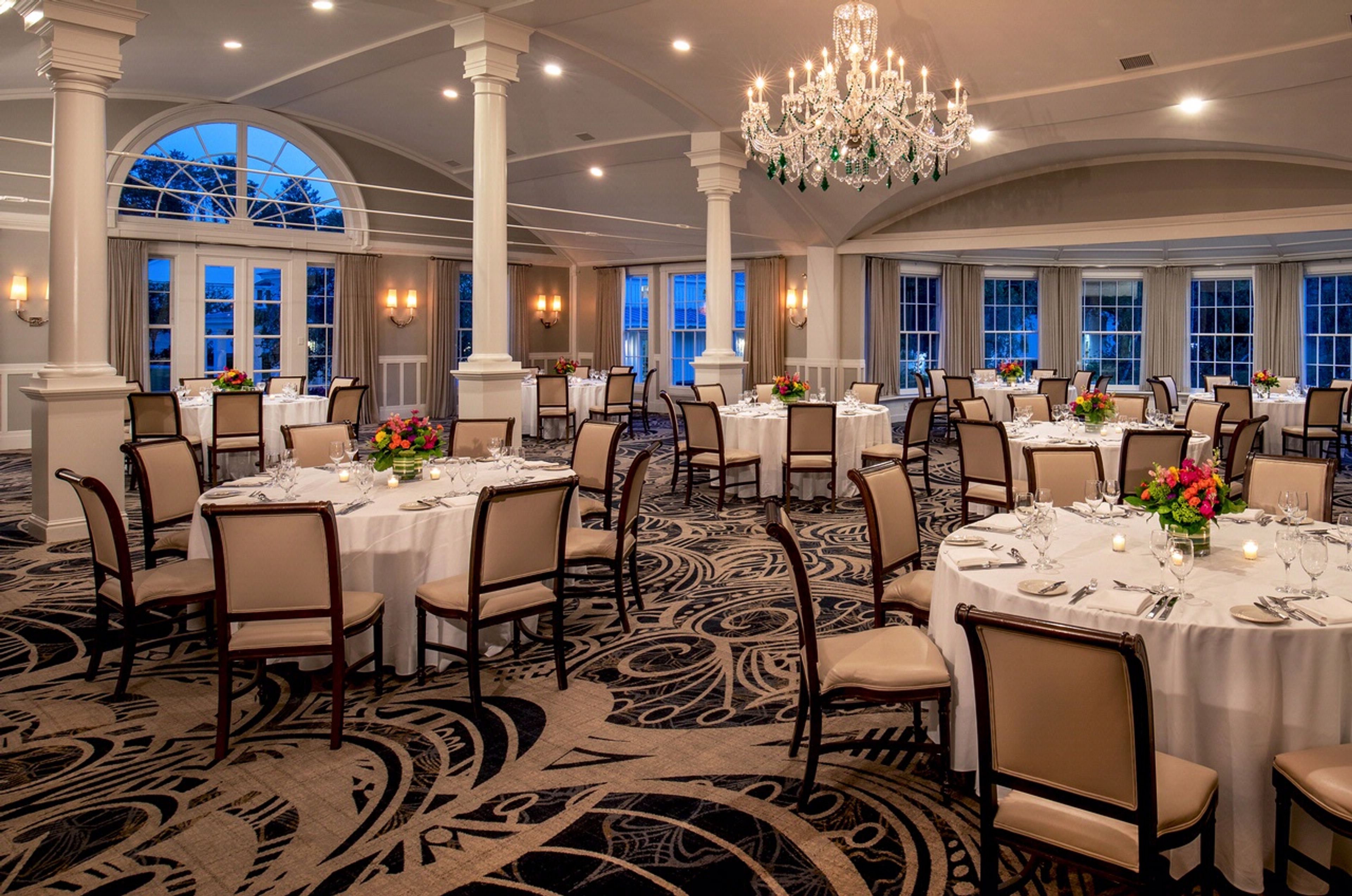 The Colonnade, an event space at Equinox Golf Resort & Spa