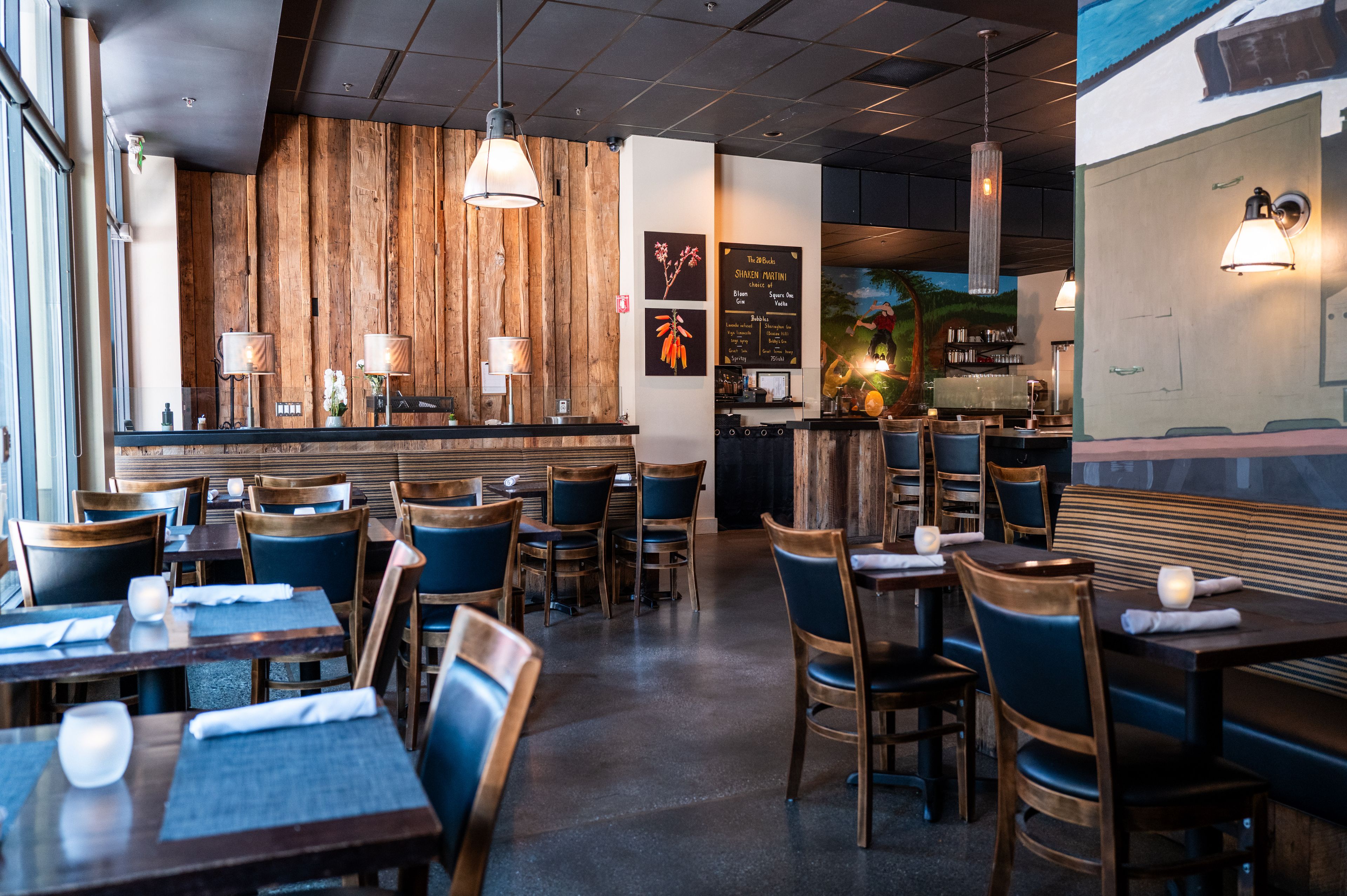 Entire Indoor Space (including Bar Area), an event space at TIMBER & SALT