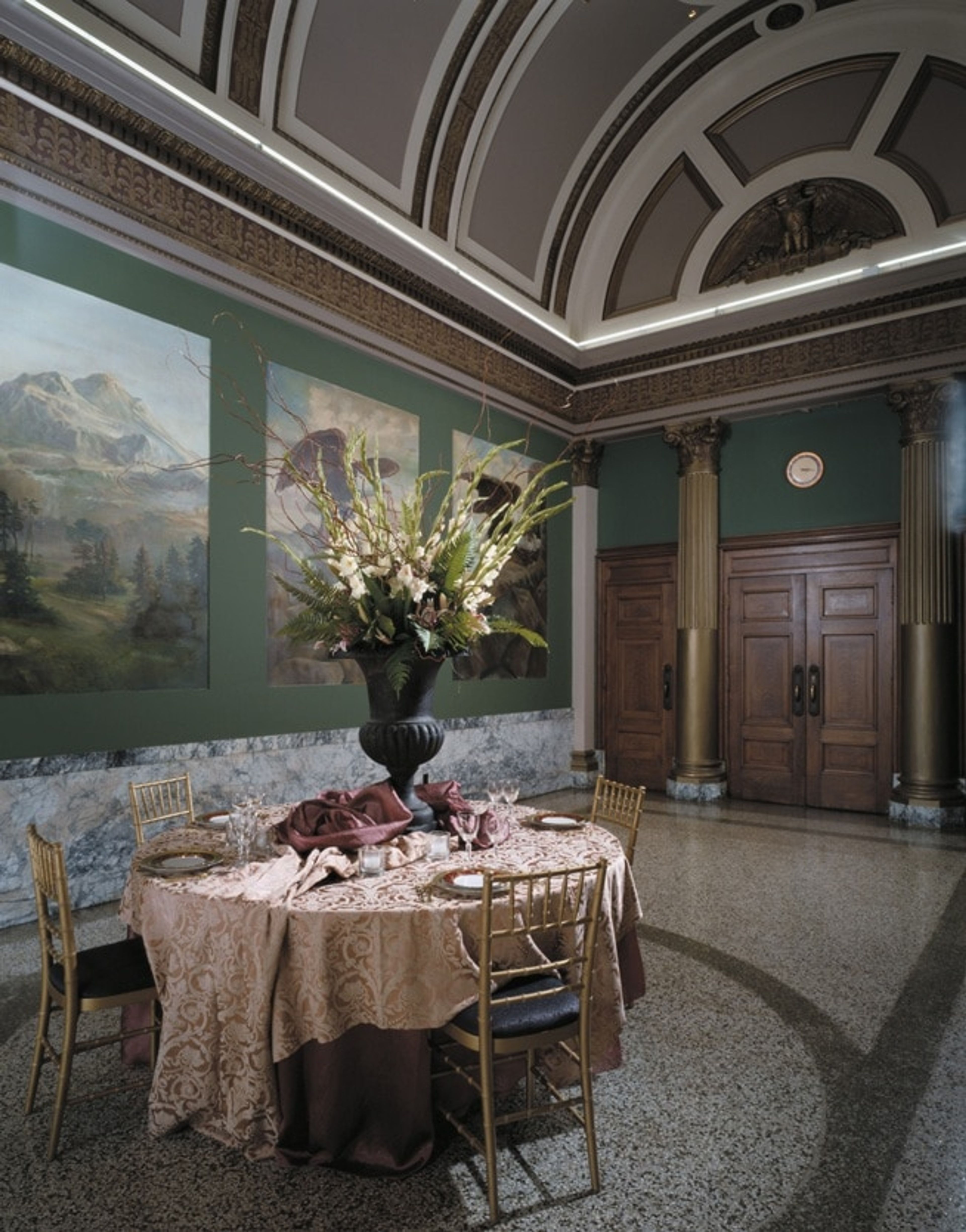 The Ackerley Forum and Falls Lobby, an event space at ACT Theatre