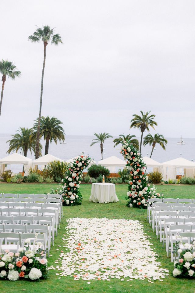 Featured photo from Luxury Catalina Island Beach Wedding at Descanso Beach Club