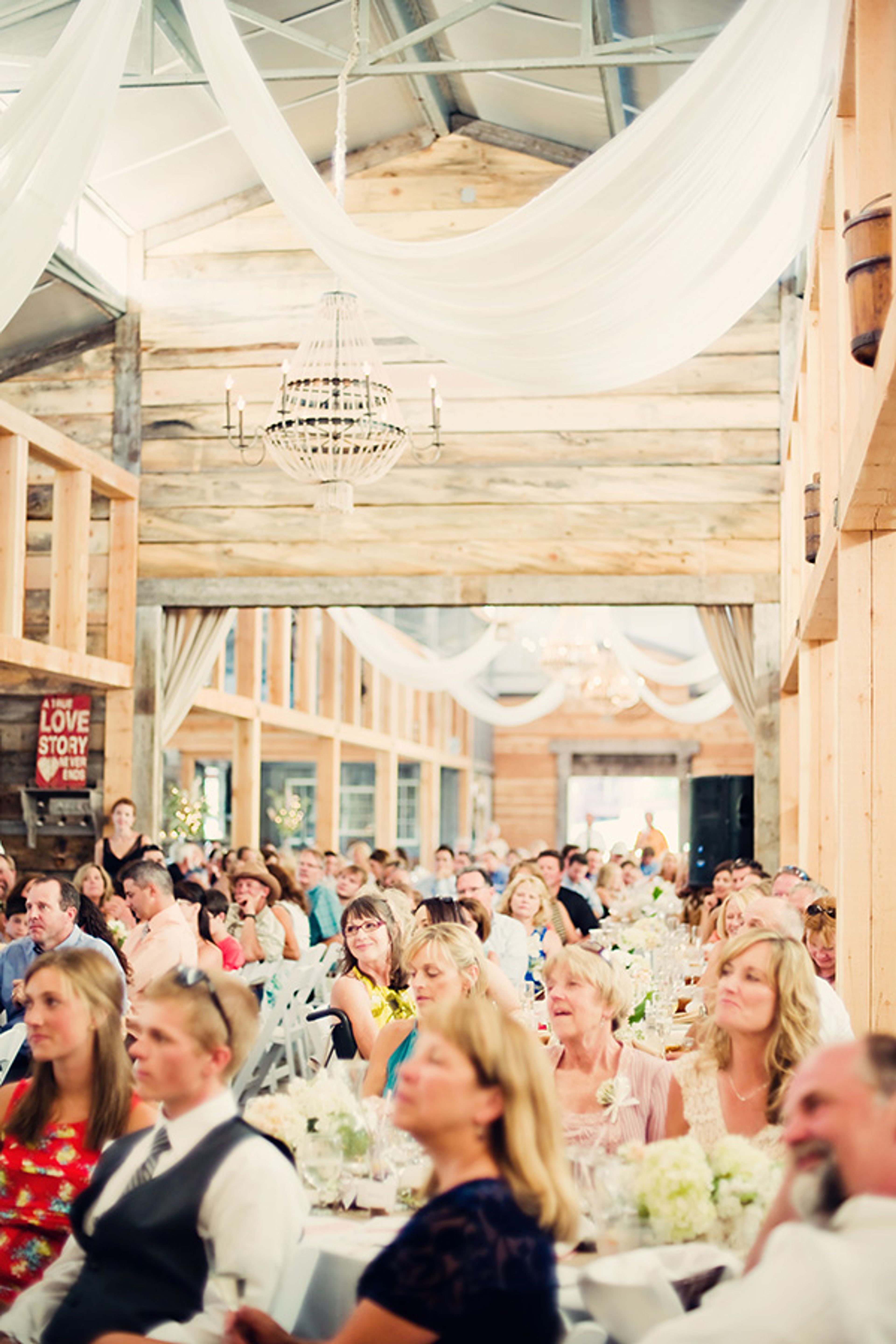 The Barn, an event space at Sky Ridge Ranch
