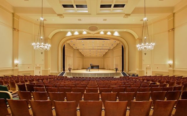 Featured photo from Royce Auditorium