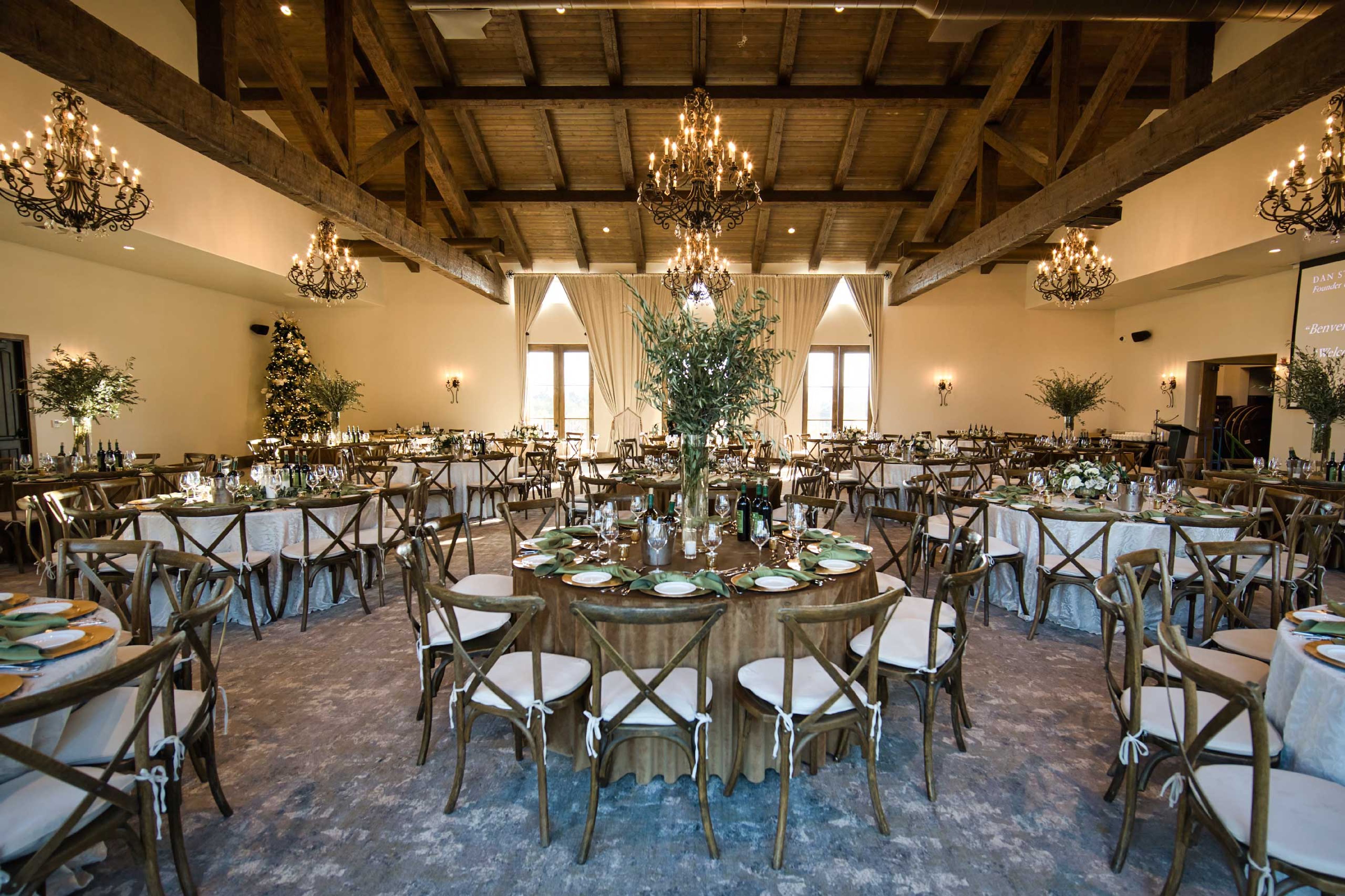 La Sala da Ballo Toscana, an event space at Europa Village