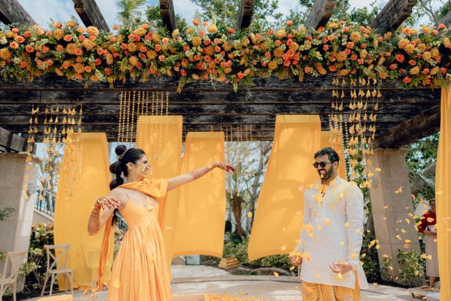 Featured photo from A Celebration of Modern Cultural Elegance at This Luxury Sarasota Wedding