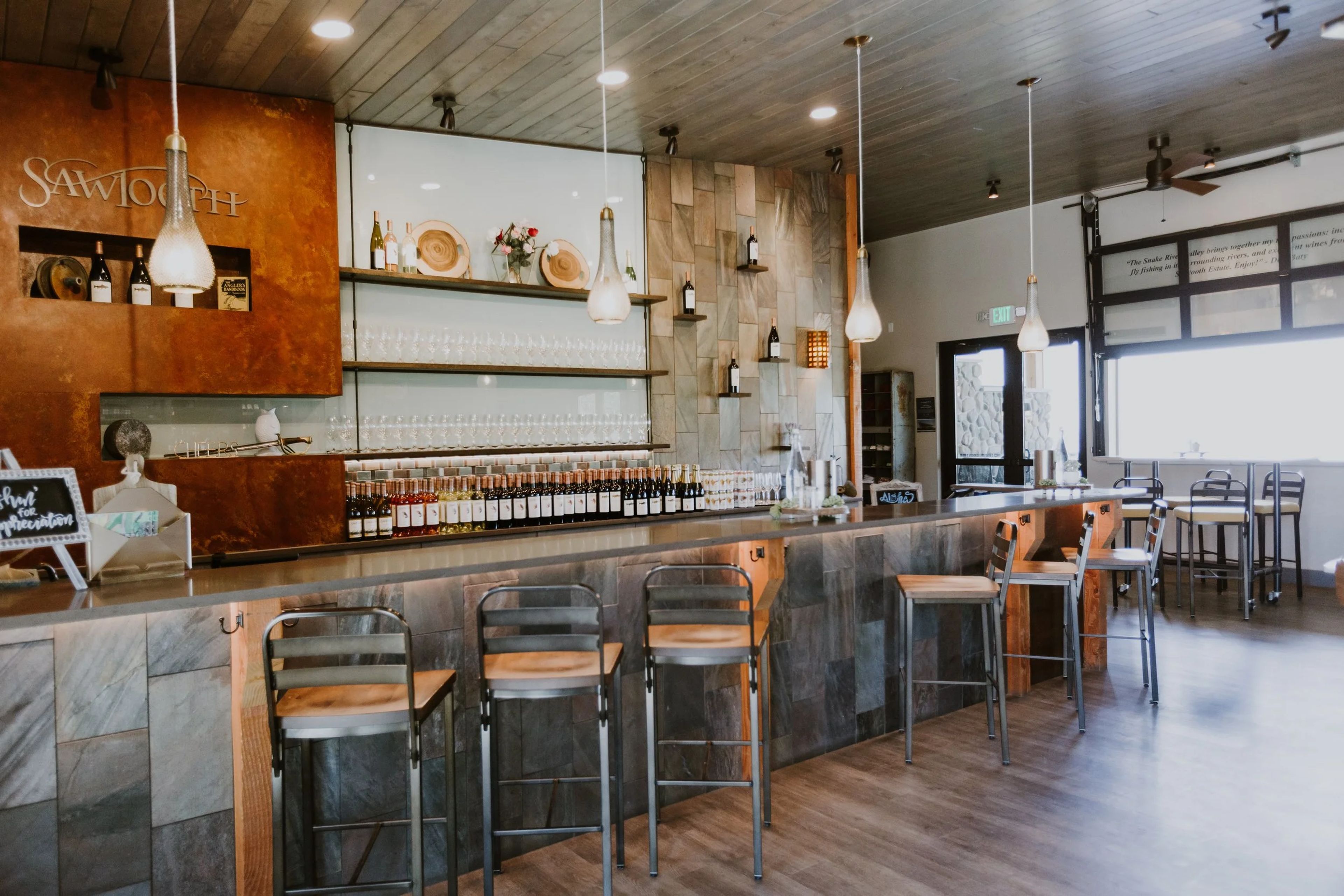 Full Tasting Room Buyout, an event space at Sawtooth Winery