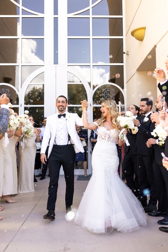Featured photo from Jessica and Chris's Wedding ceremony at Saint Mark Greek Orthodox Church and reception celebration at The Palms in Miami Beach