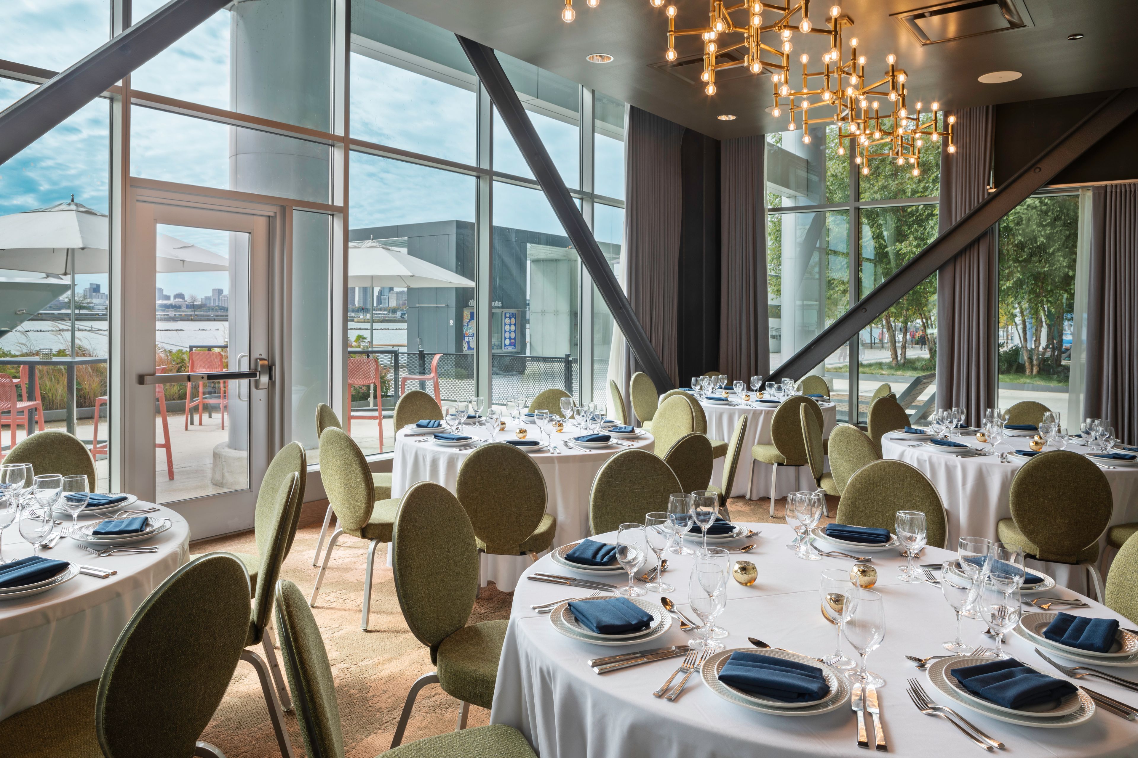 Lirica Restaurant Private Dining Room and Waterfront Patio, an event space at Sable Hotel