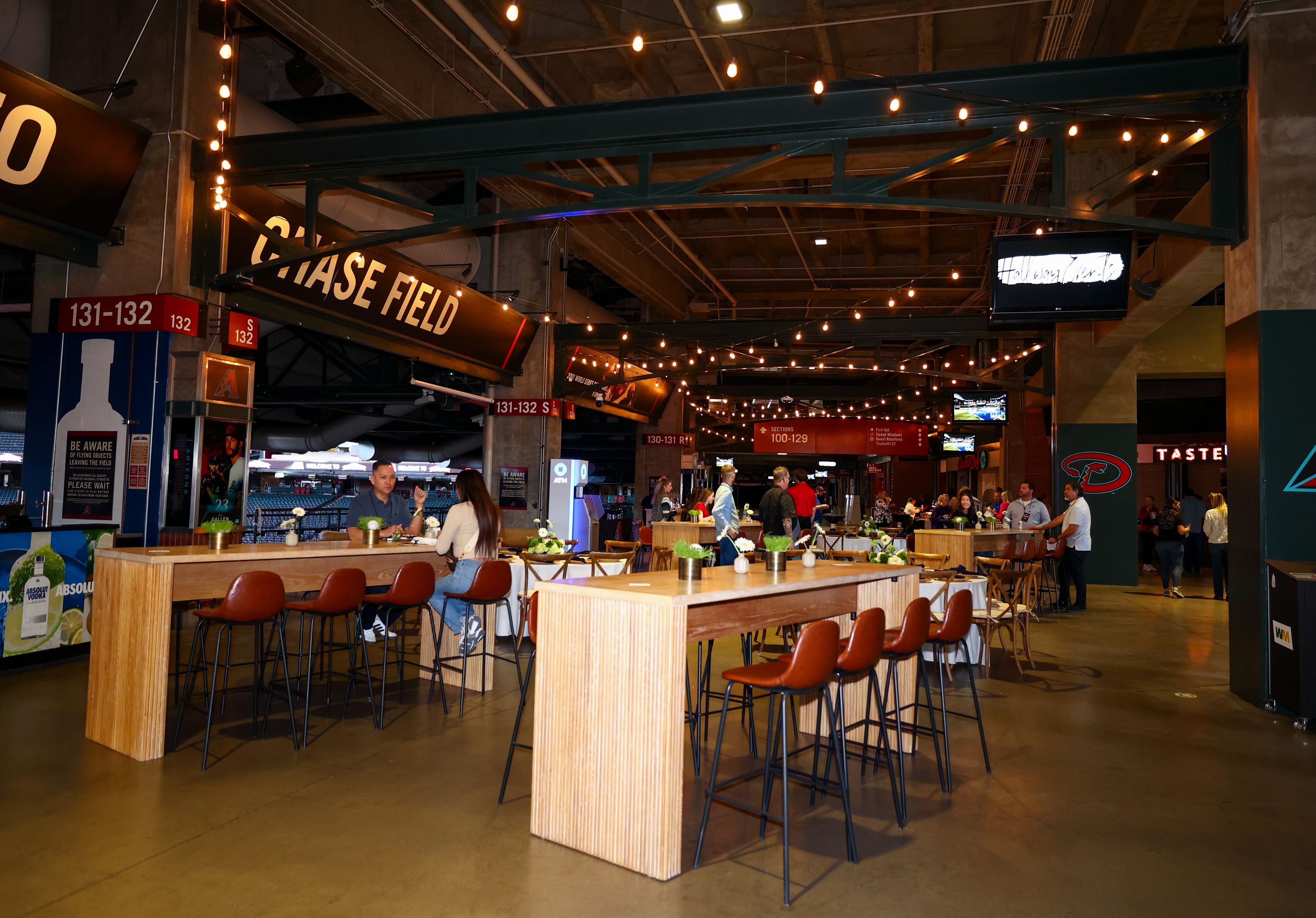 Main Concourse, an event space at Chase Field