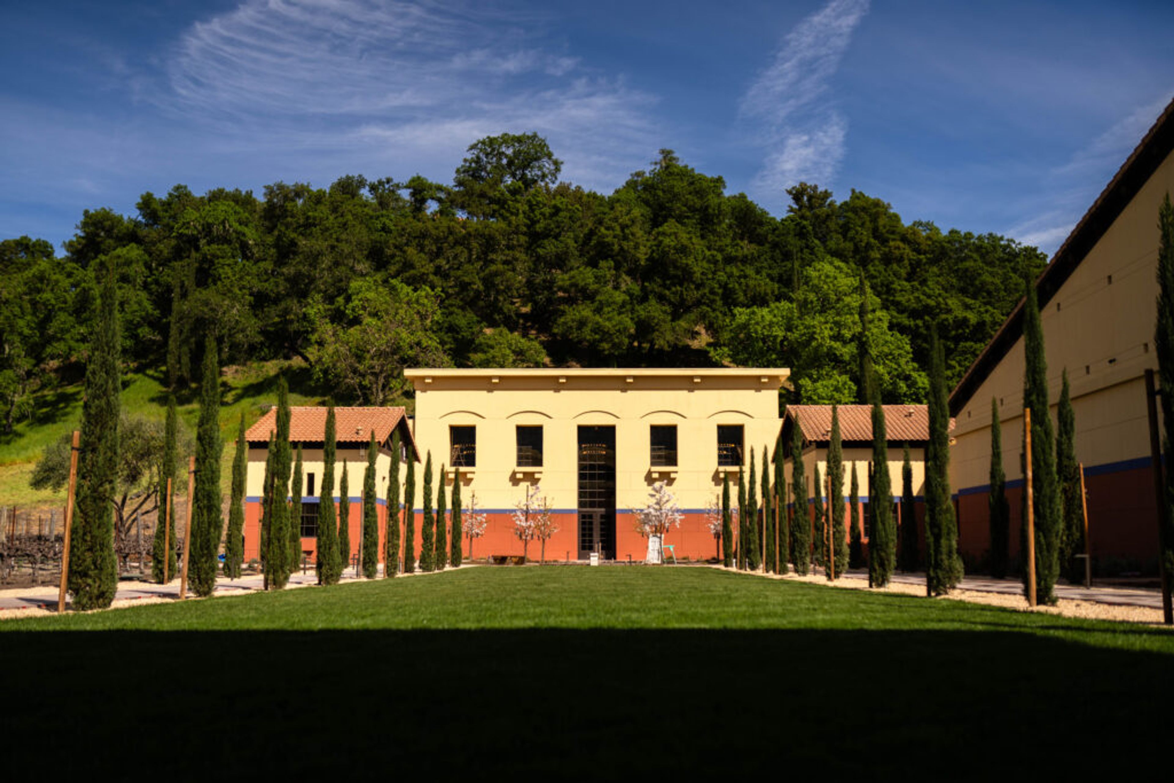 Courtyard, an event space at Clos Pegase