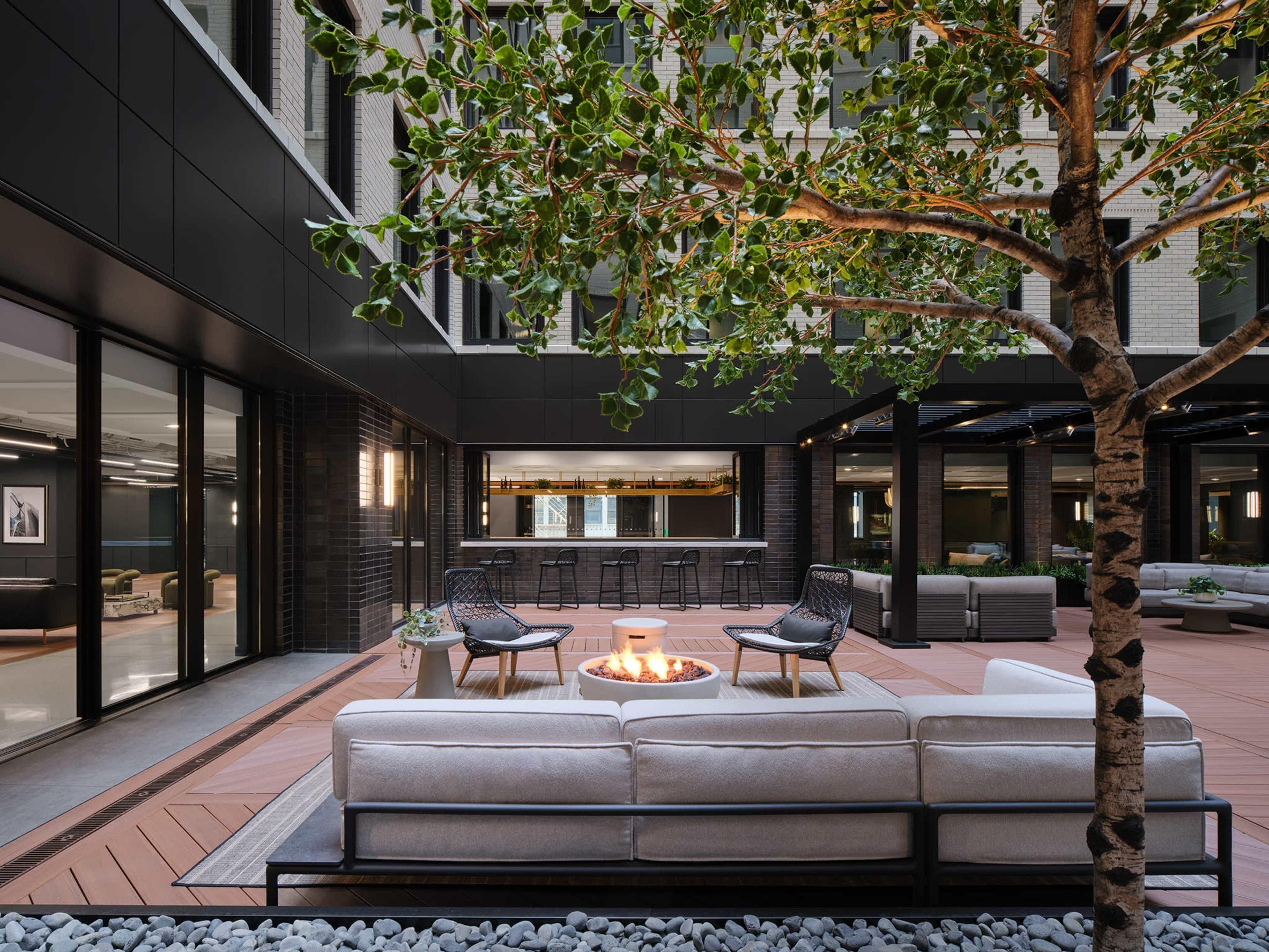 Outdoor Courtyard, an event space at Atrium Club