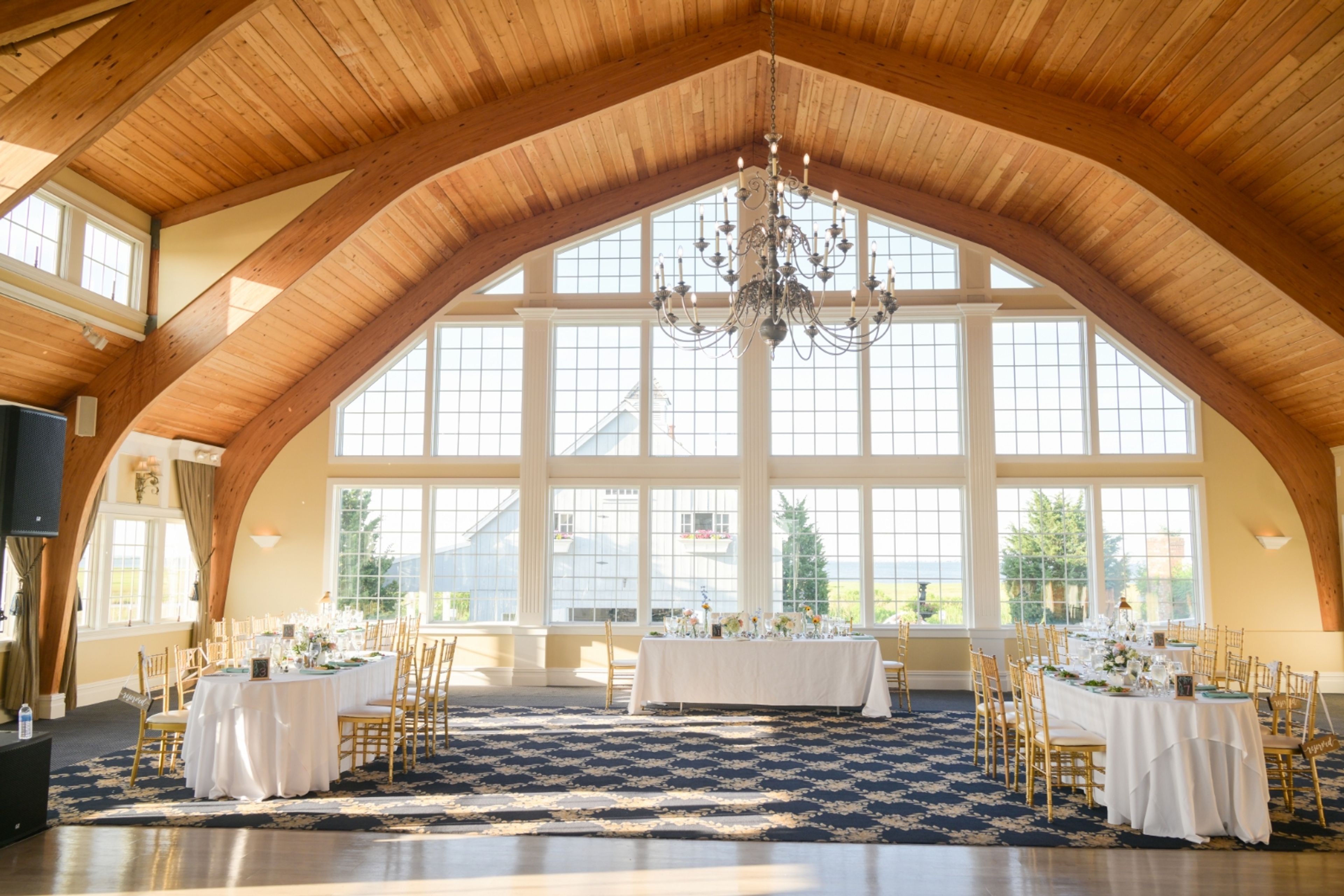 Grand Ballroom, an event space at Bonnet Island Estate