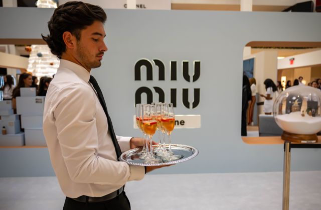 Featured photo from Miu Miu Beauty "Miutine Holiday House" Pop-Up Opening at Aventura Mall