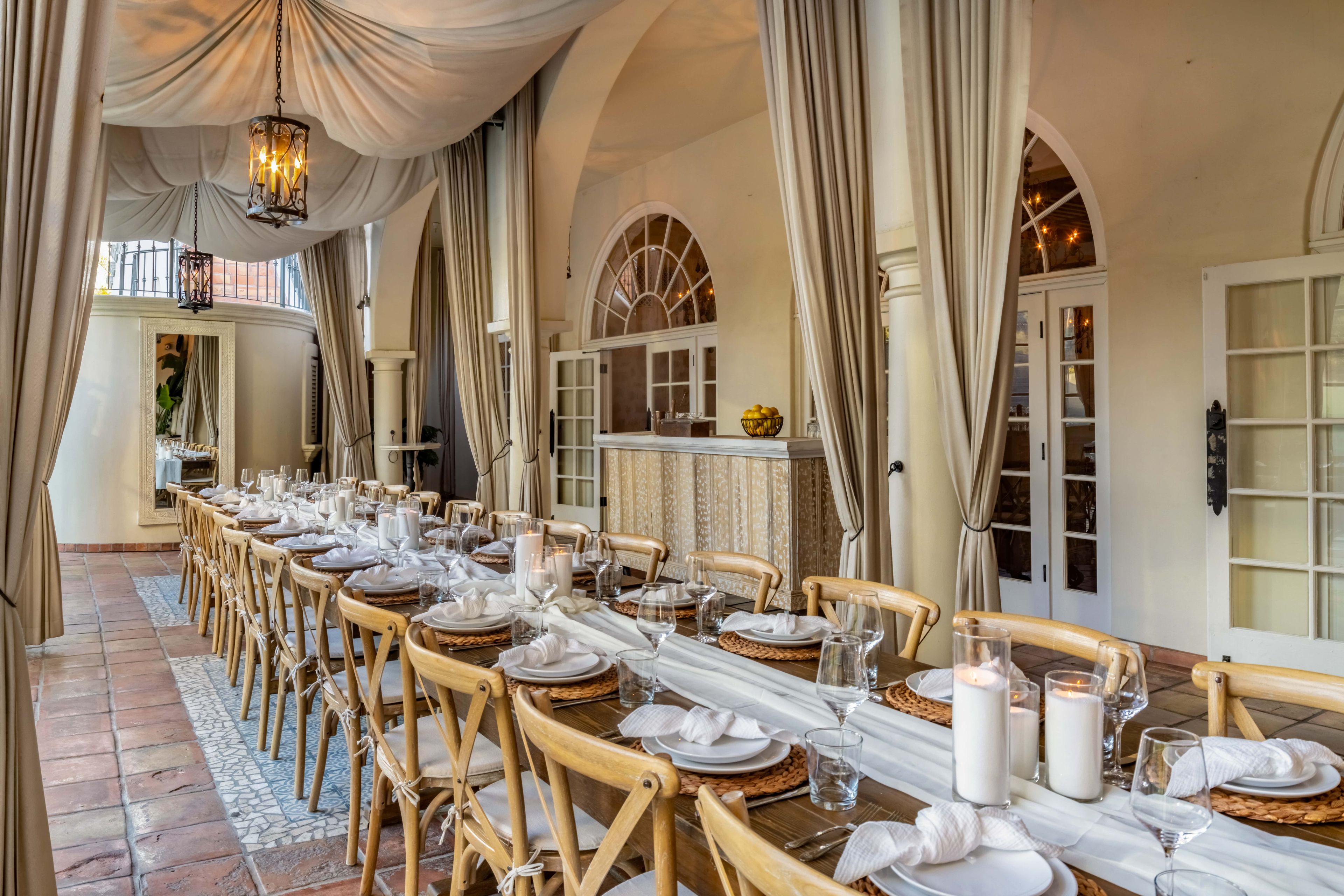 The Outdoor Spaces, an event space at Santuari