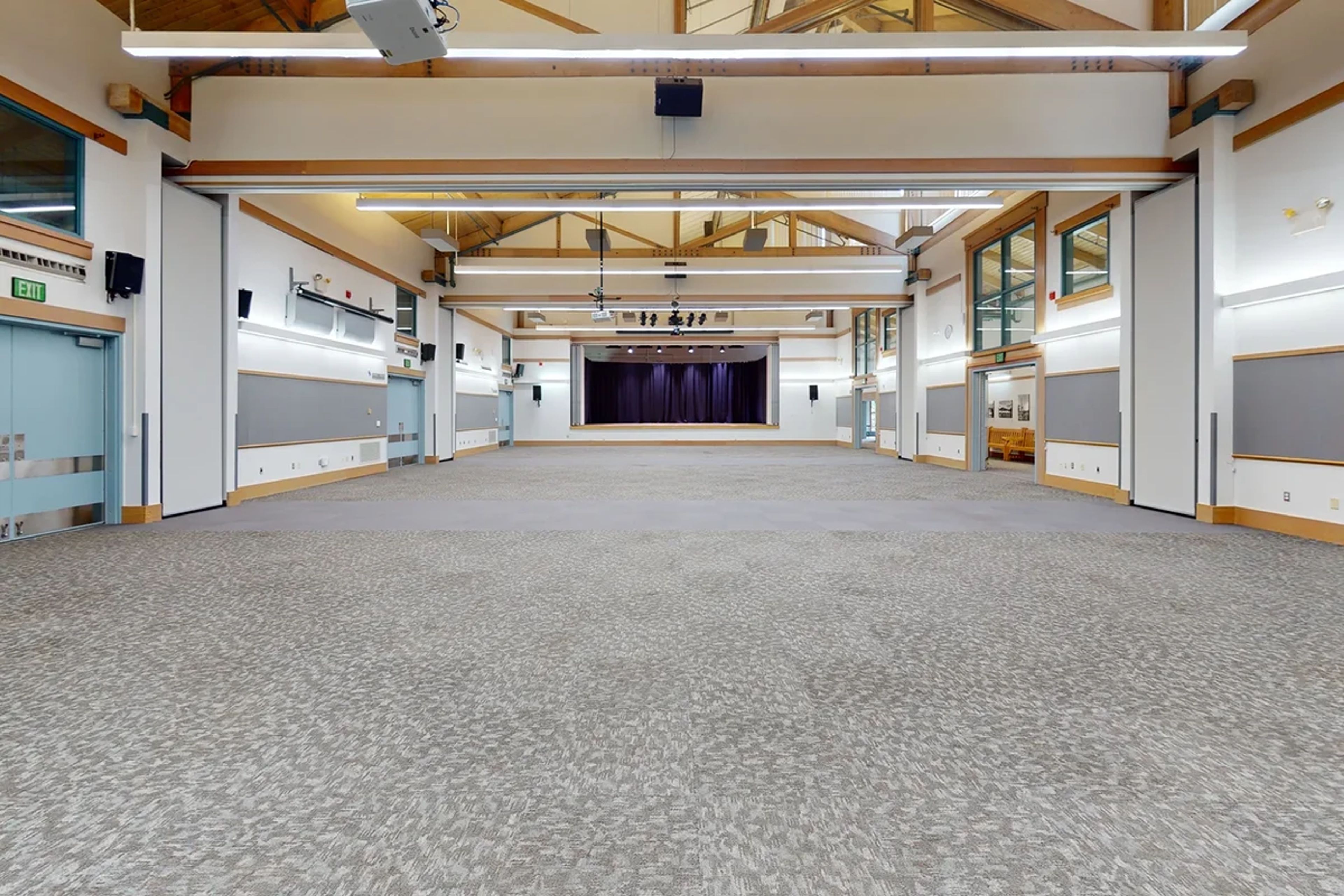 Ballroom, an event space at Ted Ferry Civic Center
