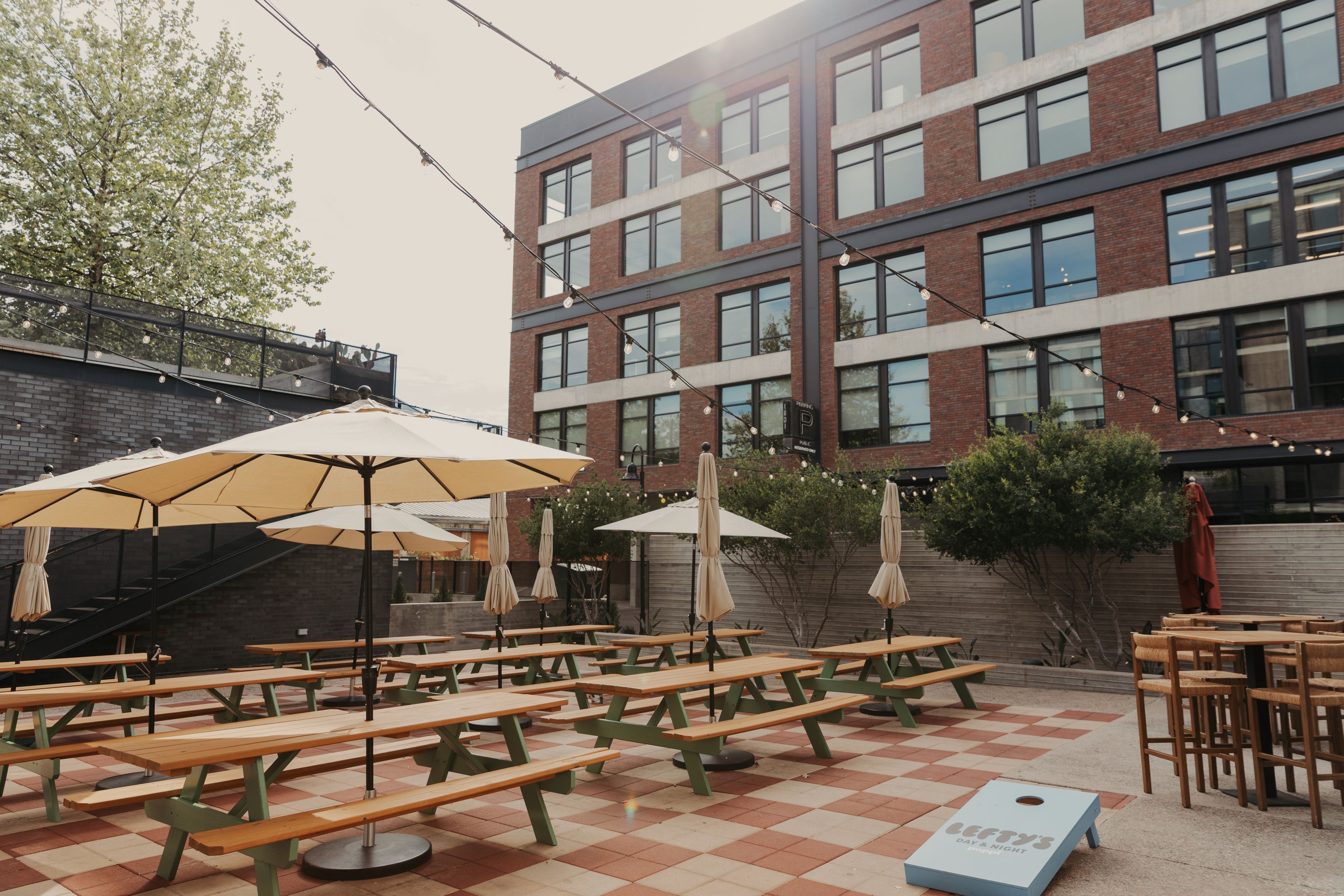 Lefty's Day & Night, an event space at ARRIVE