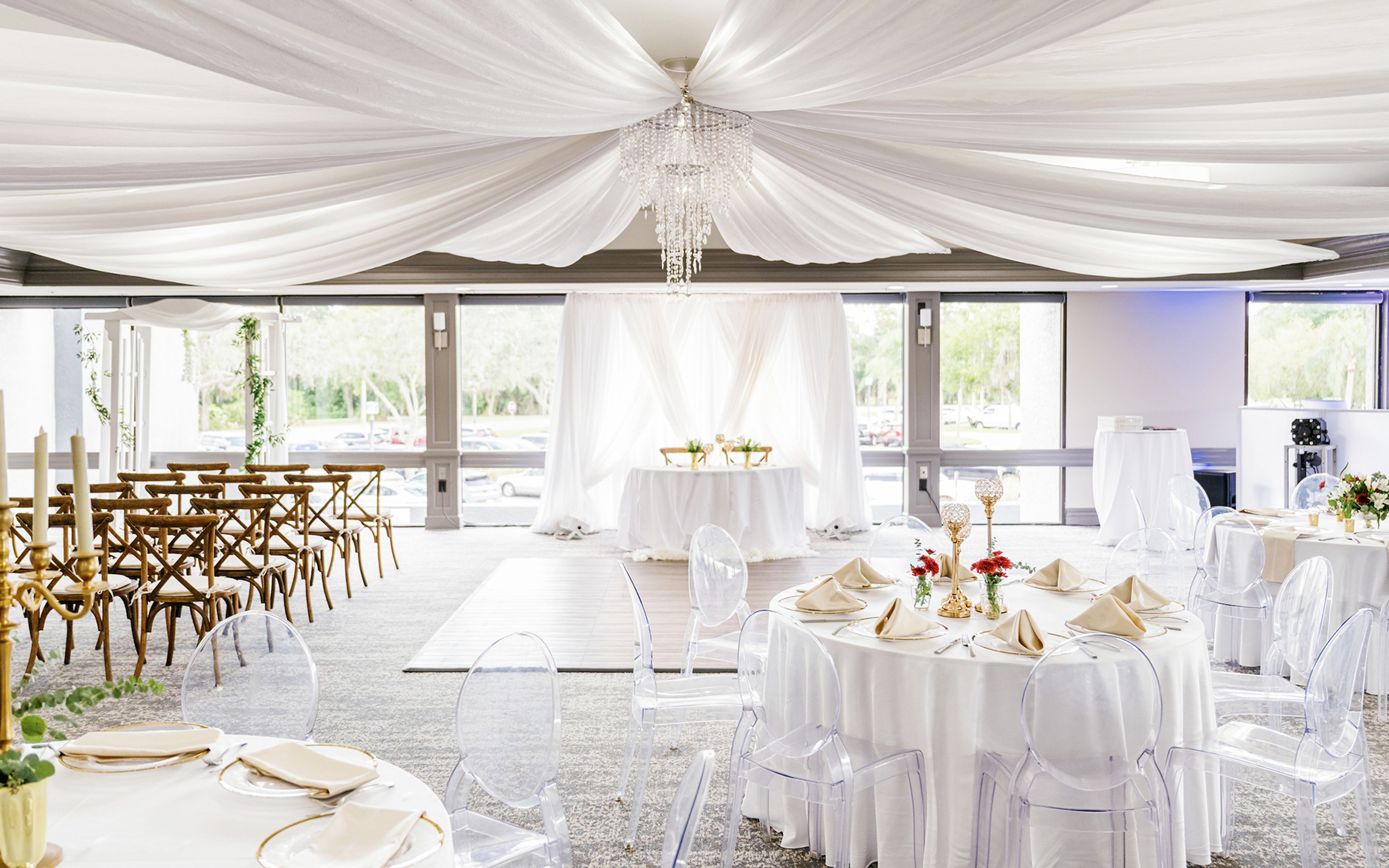 Woodlands Ballroom, an event space at Ardea Country Club