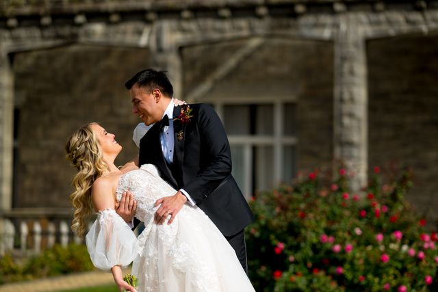 Featured photo from Step Into this Elegant Upstate Wedding with Romantic Florals and Grand Ballroom Style