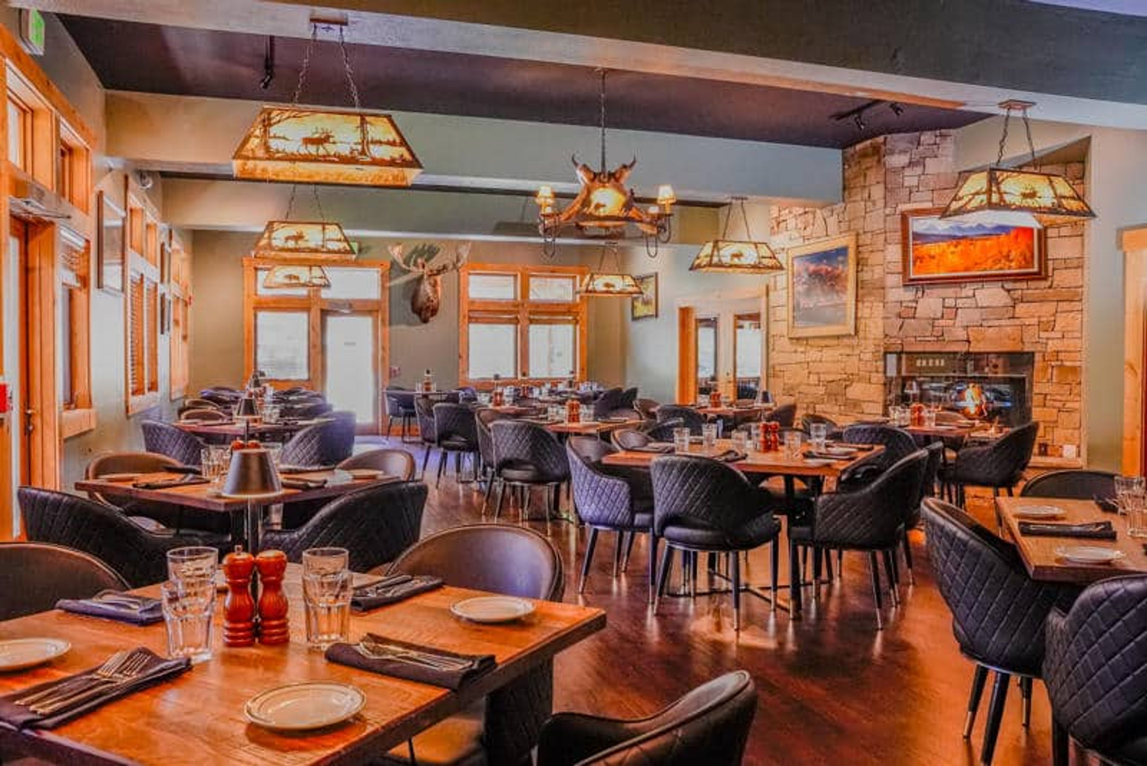Bar & Lounge, an event space at Flying Saddle Resort