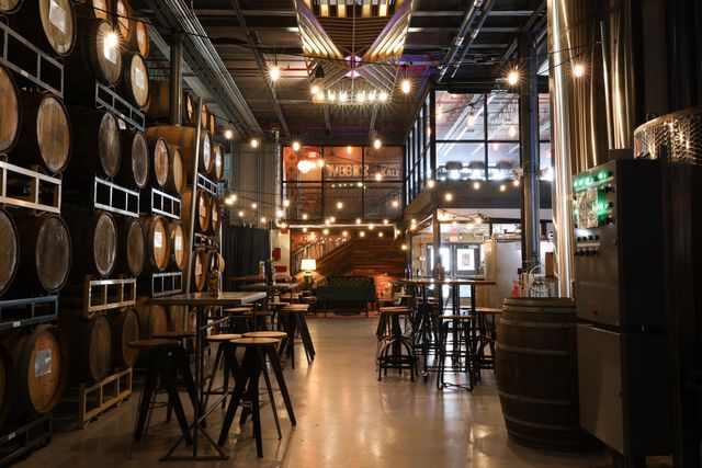 Featured photo from Webb's City Cellar — 1st Floor Barrel Room