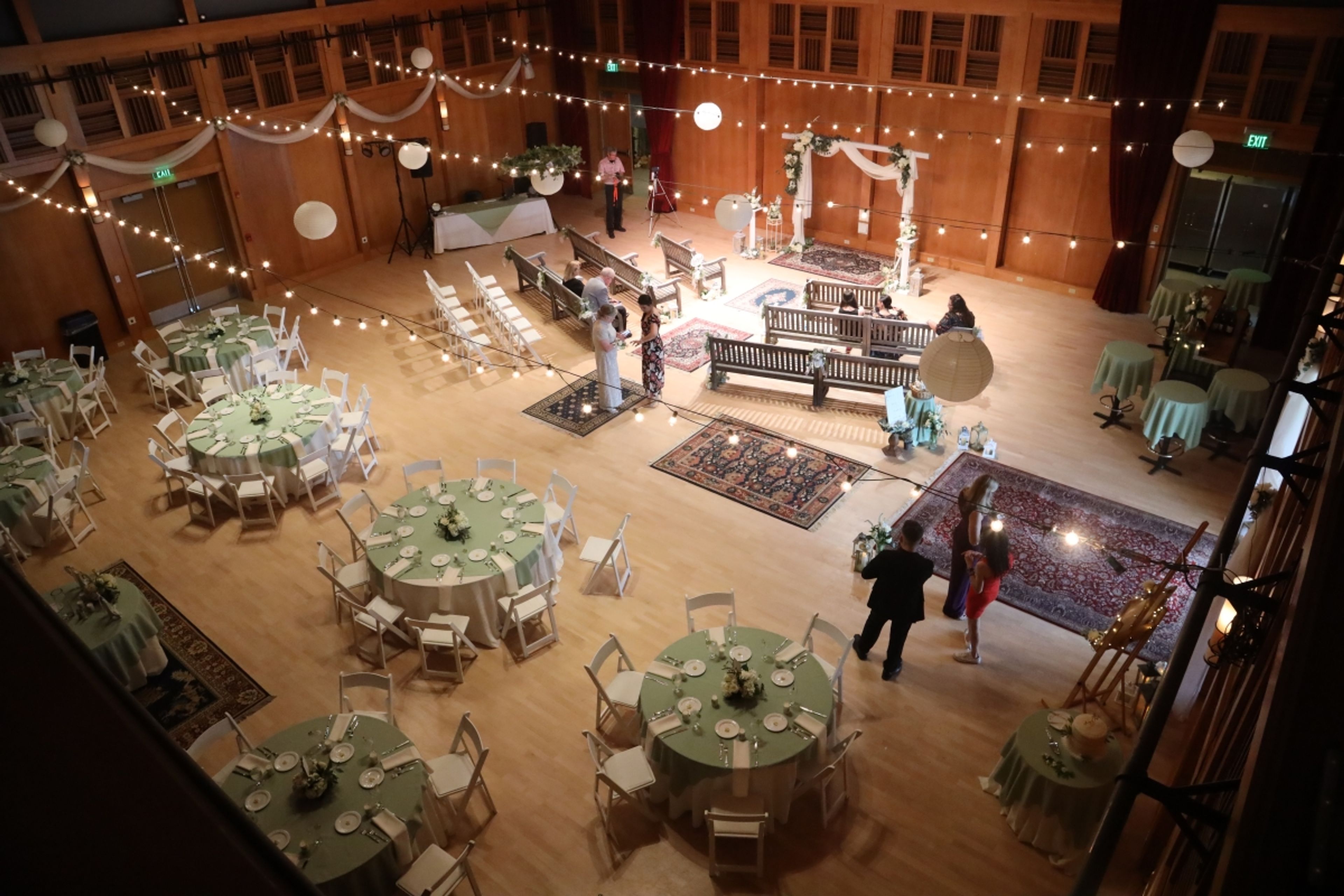 Gould Hall, an event space at View Arts Center