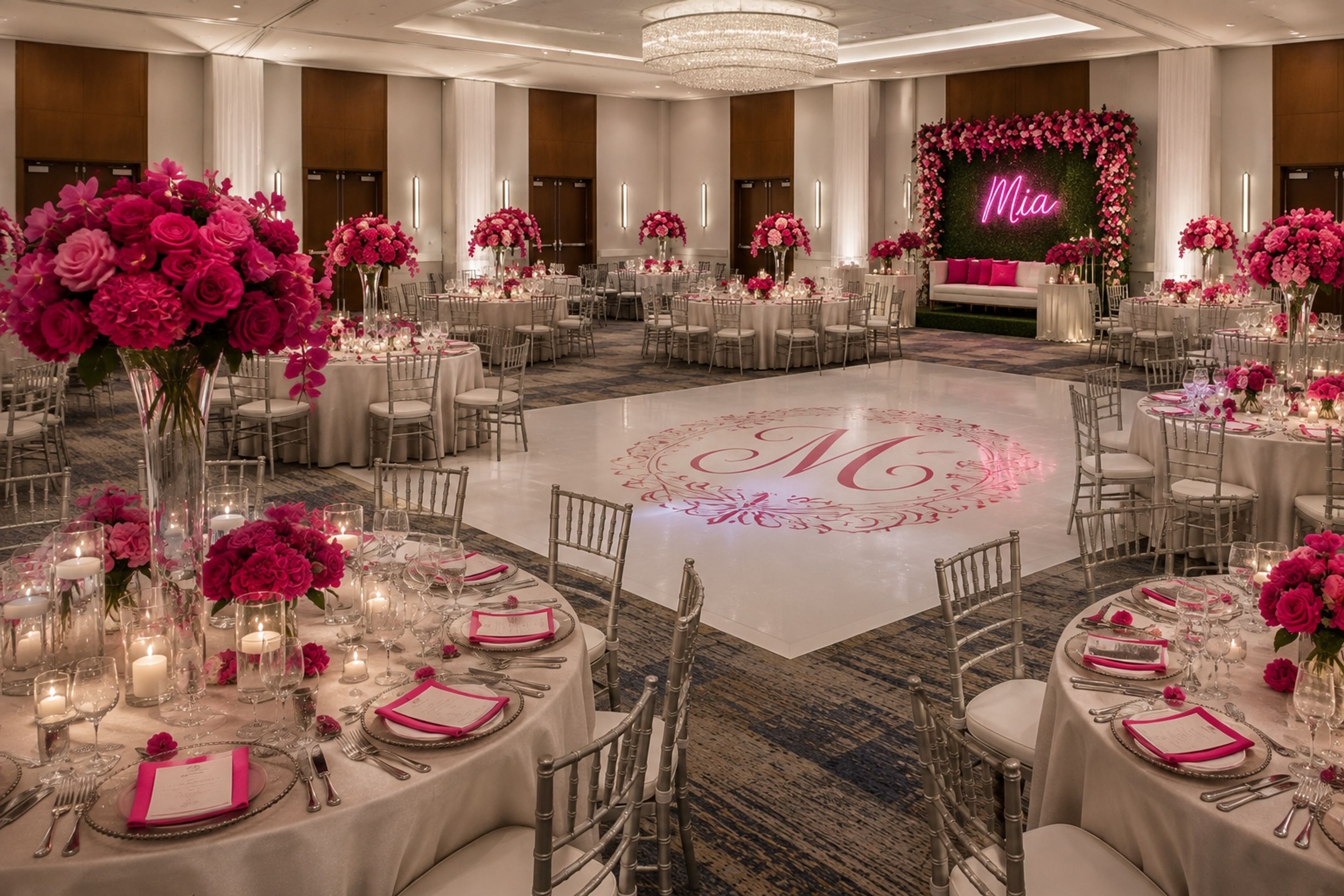 Burnham Ballroom, an event space at Washington Marriott Capitol Hill