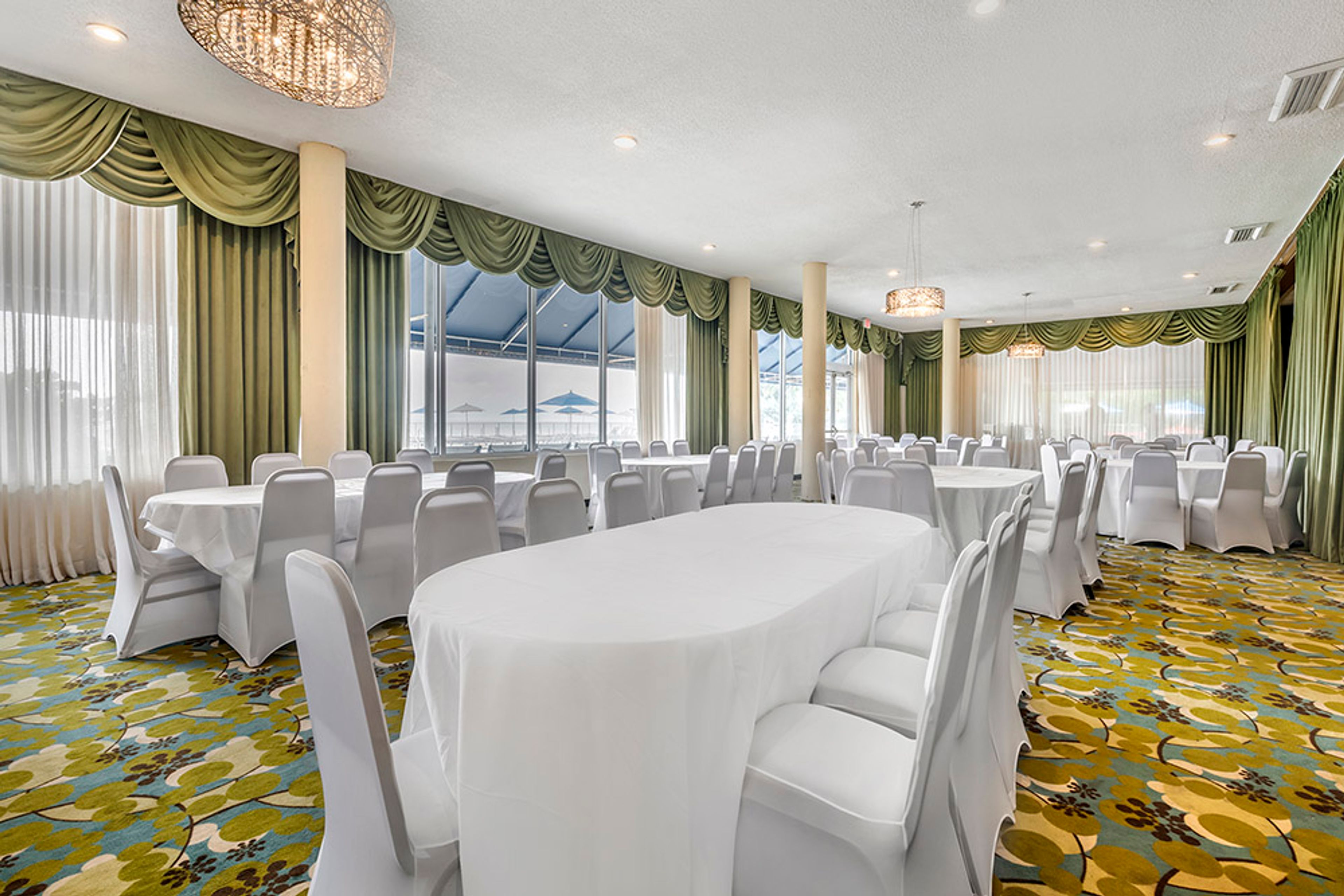The Ocean Terrace, an event space at Marco Polo Beach Resort - Miami