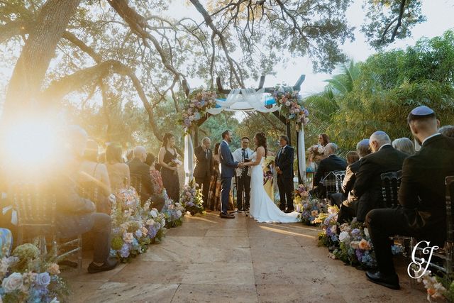 Featured photo from A Charming Wedding Featuring a Sunlit Garden Ceremony and Eclectic Floral Accents at Living Sculpture Sanctuary
