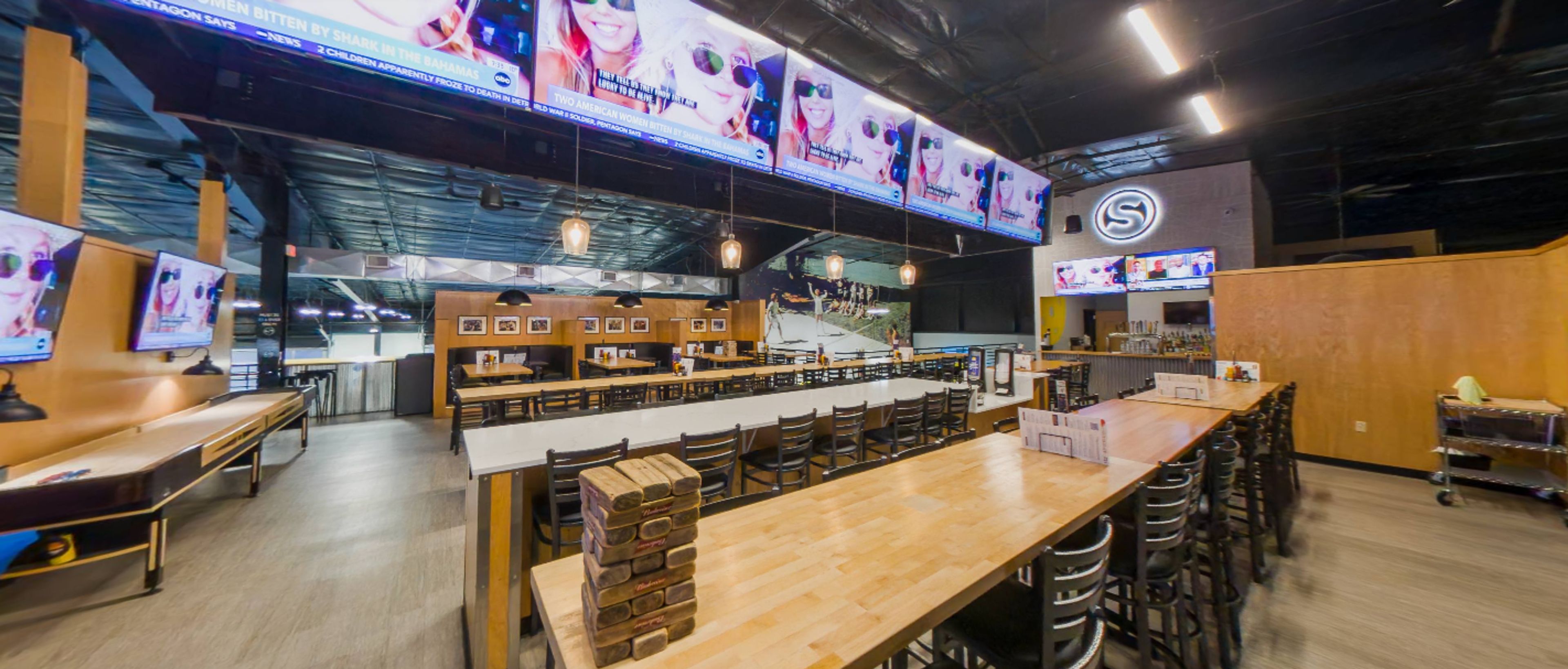 Paddle Club, an event space at Smash Park West Des Moines