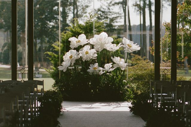 Featured photo from Regan and John's Romatic Retro Wedding at the Atlanta Athletic Club