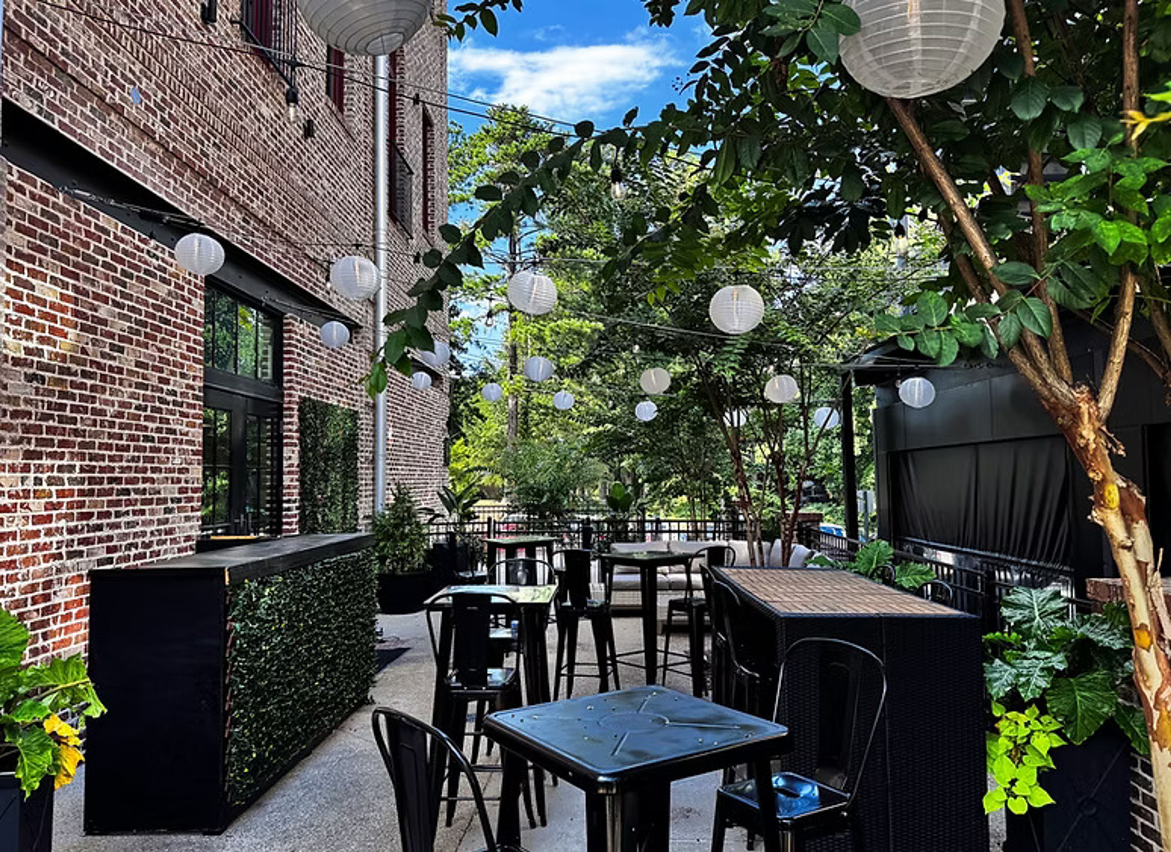 Back Open- Air Garden Space, an event space at Vice Steak Bar
