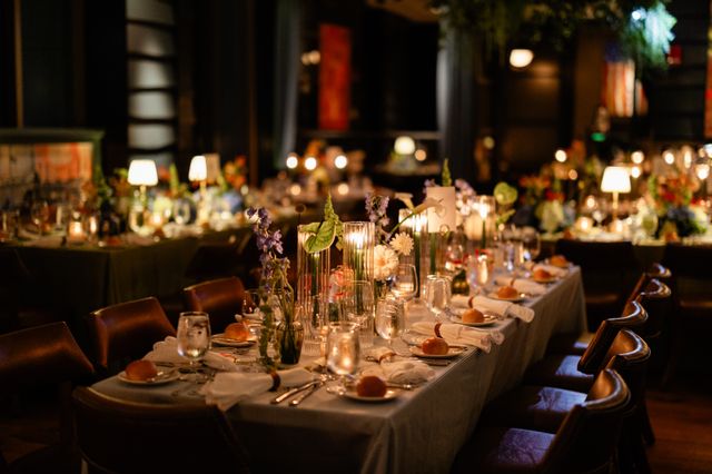 Featured photo from This Candlelit Wedding with Warm Ambient Light at The Banks Was Meant To Be