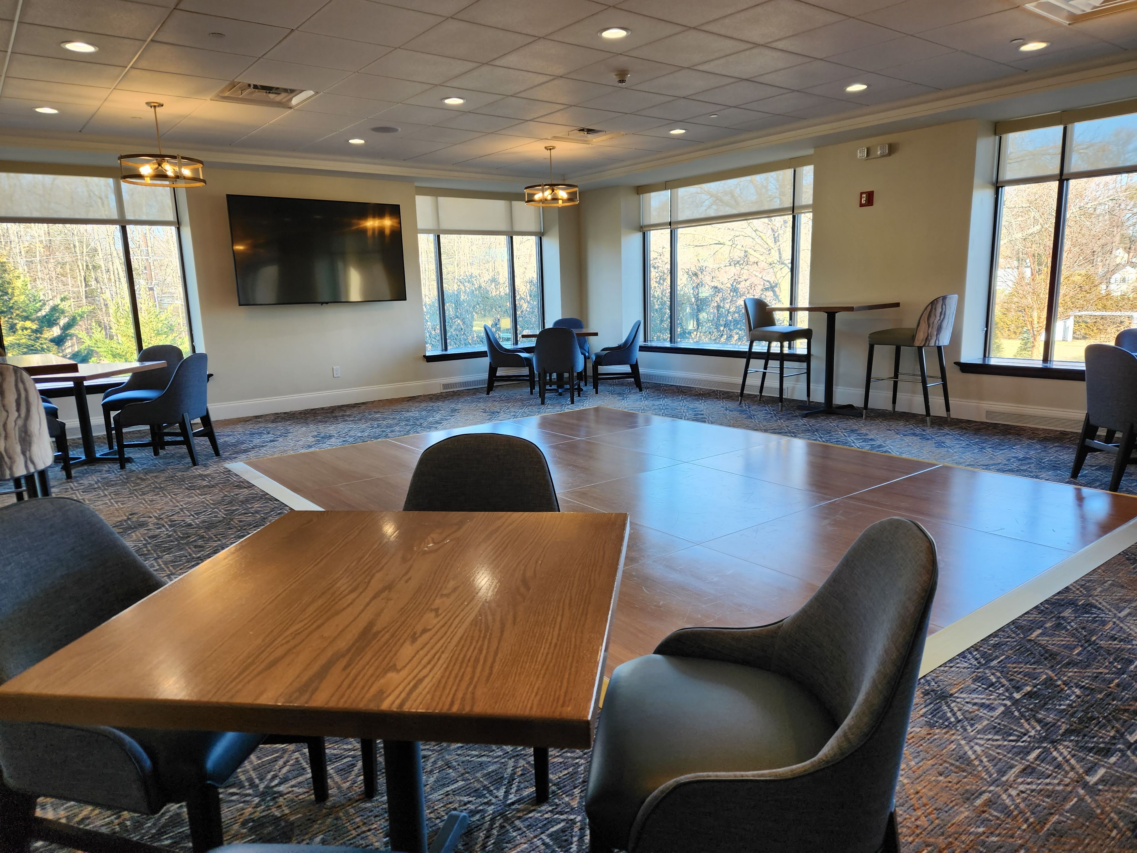 Living Room, an event space at Shackamaxon Country Club