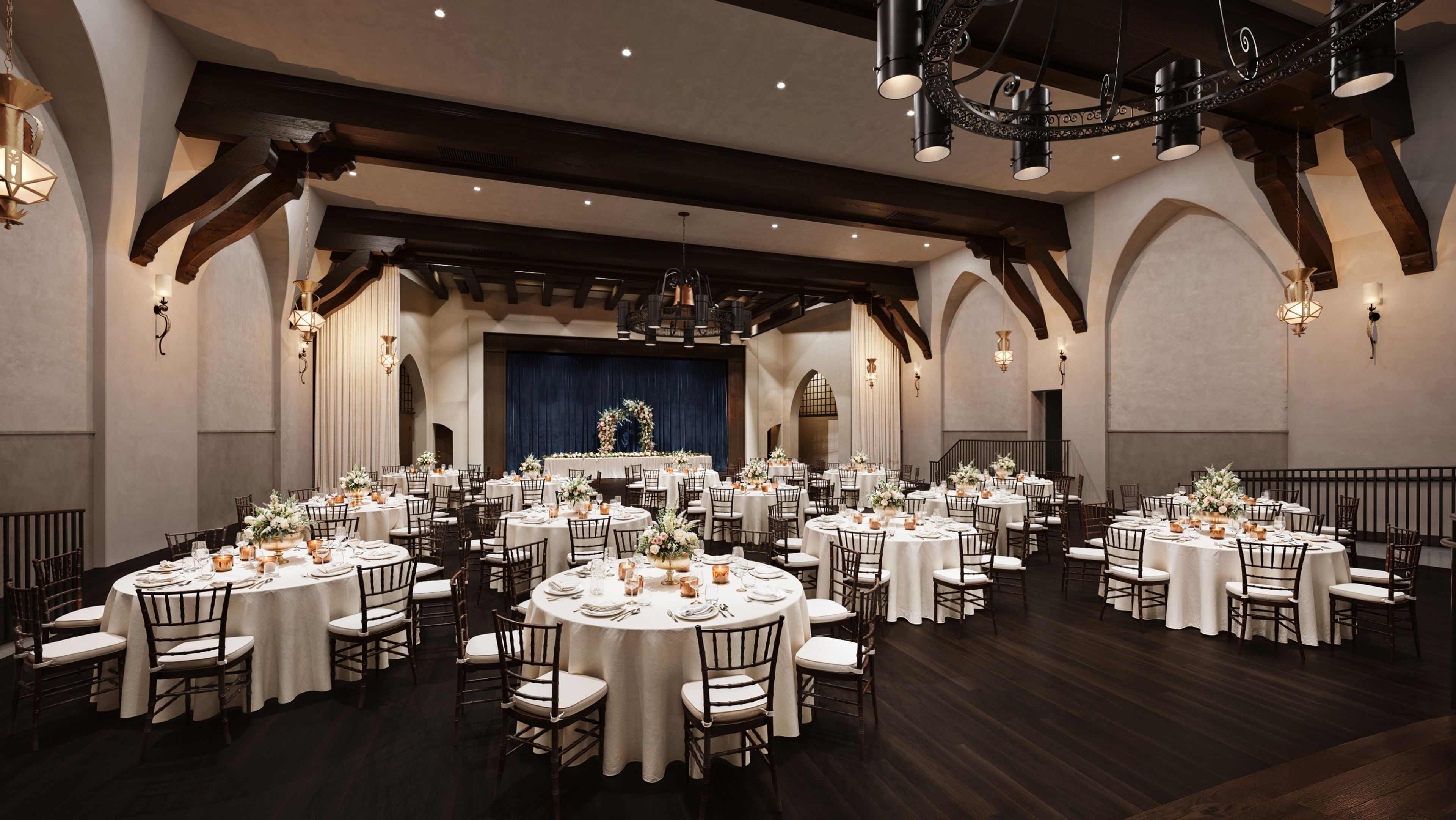 Indoor Theater Ceremony, an event space at Miramar Theater by Wedgewood Weddings