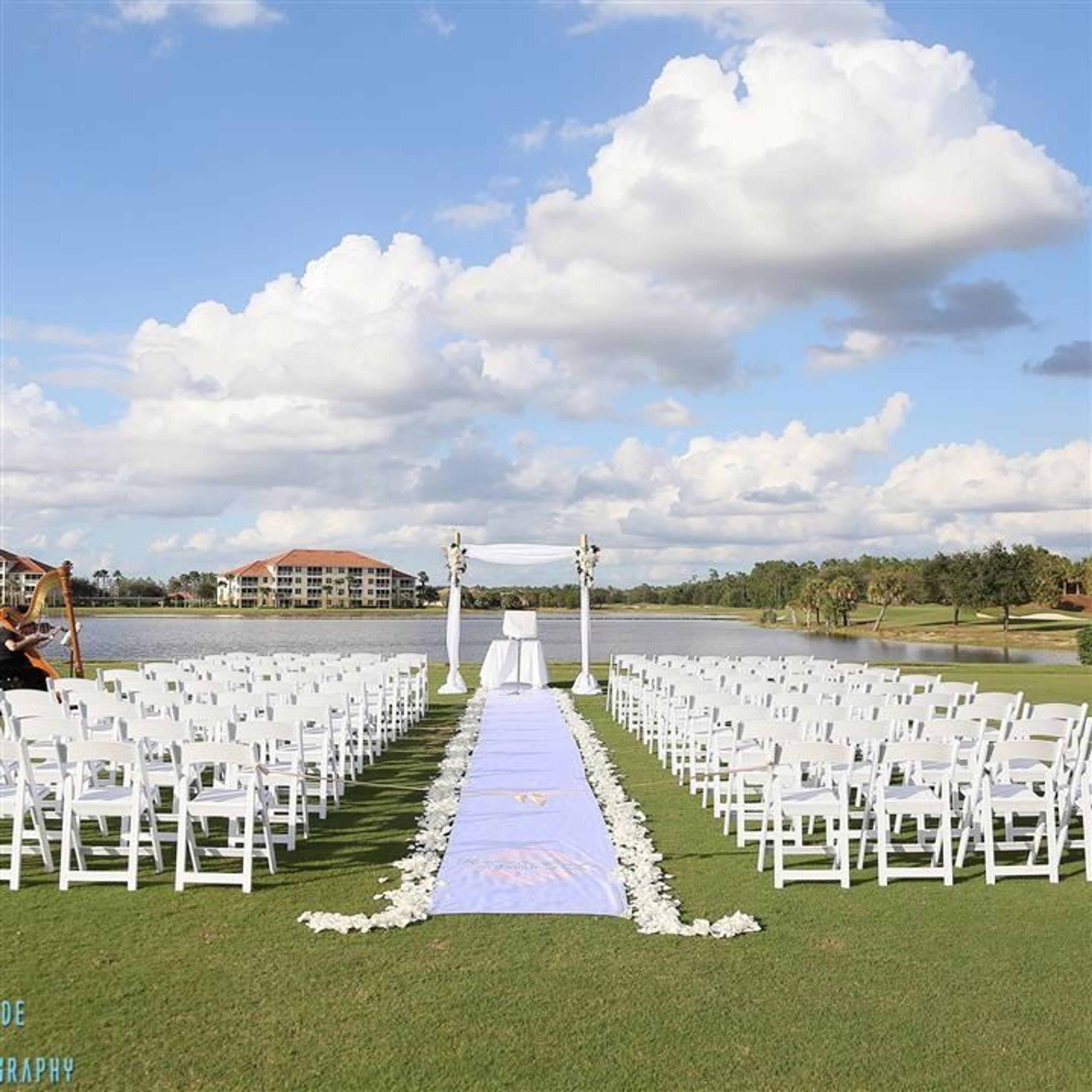 Outdoor Ceremony Lawn, an event space at The Club at Pelican Preserve
