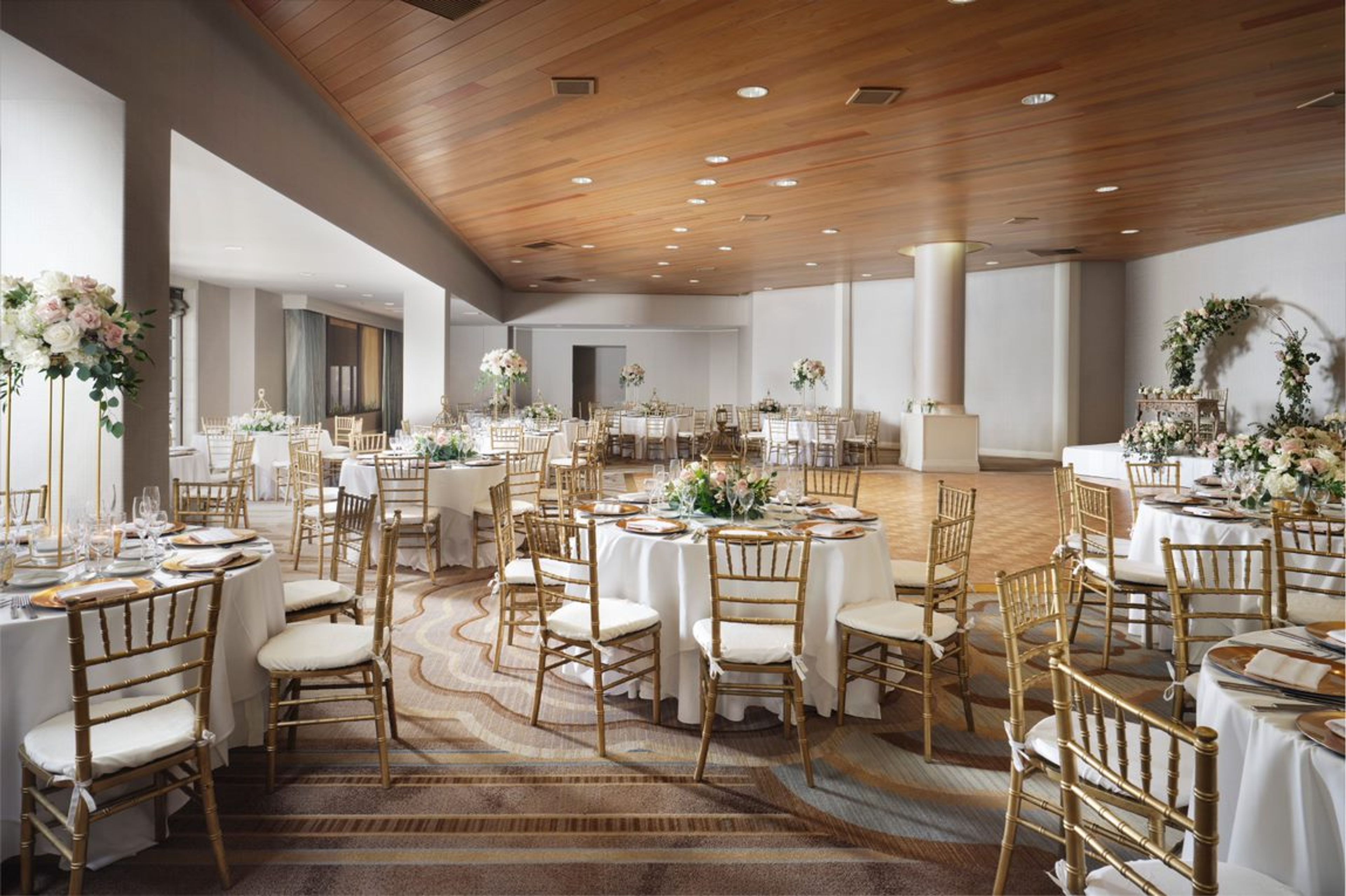 Seascape Ballroom, an event space at Sonesta Redondo Beach & Marina