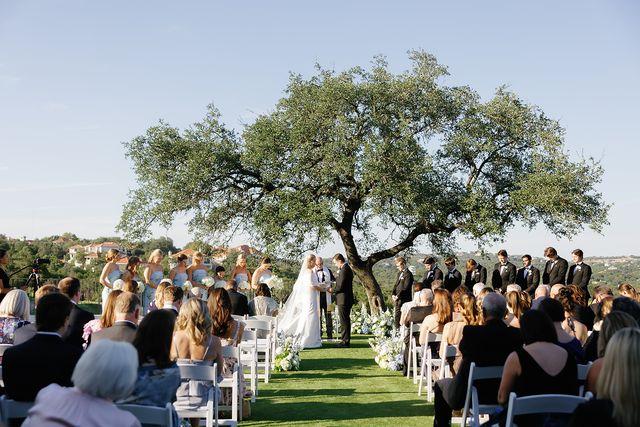 Featured photo from A Sophisticated Wedding Featuring Floral-Lined Aisles and an Airy Reception Design at Omni Barton Creek