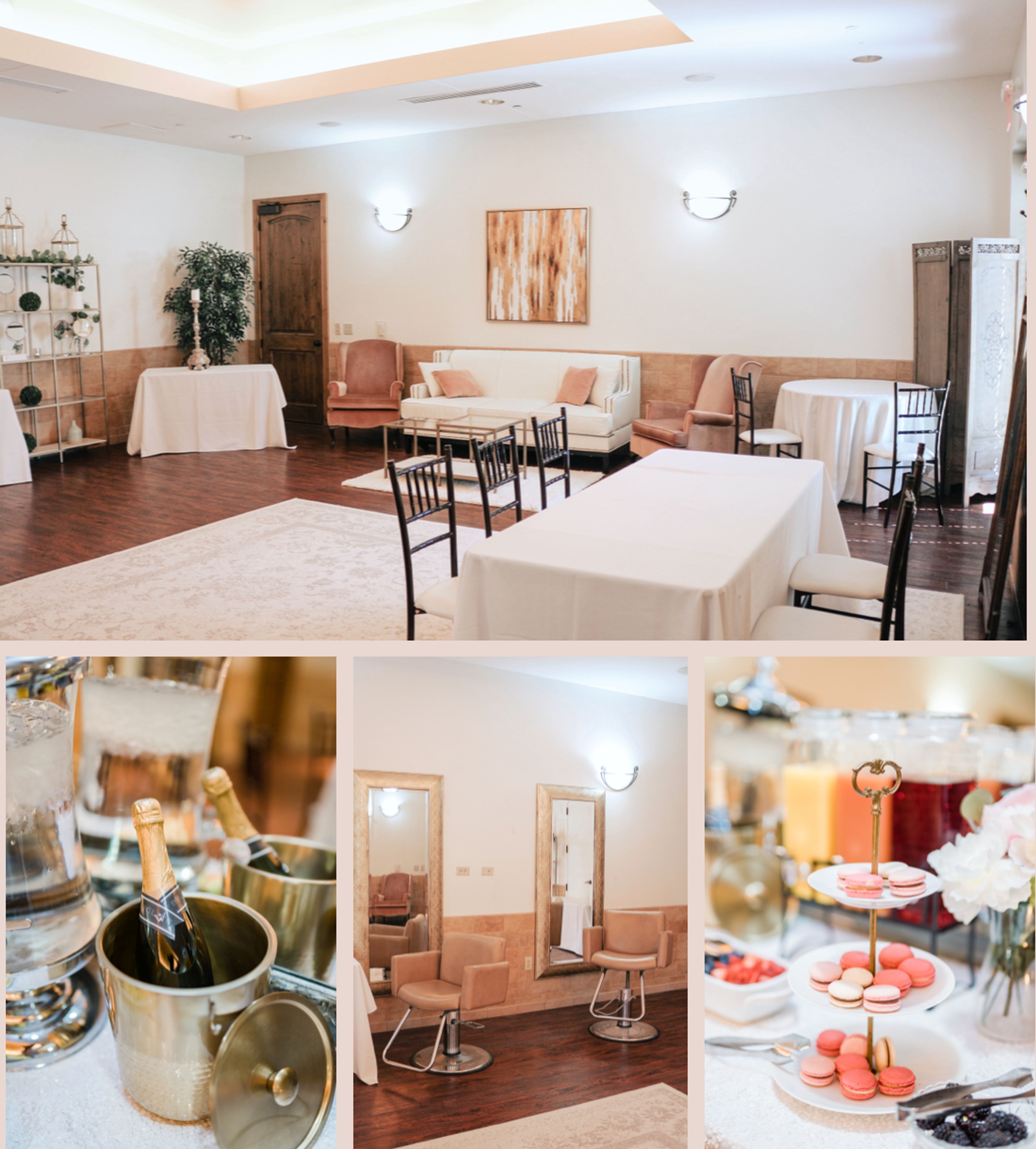 Bridal Suite, an event space at The Club at Corazon