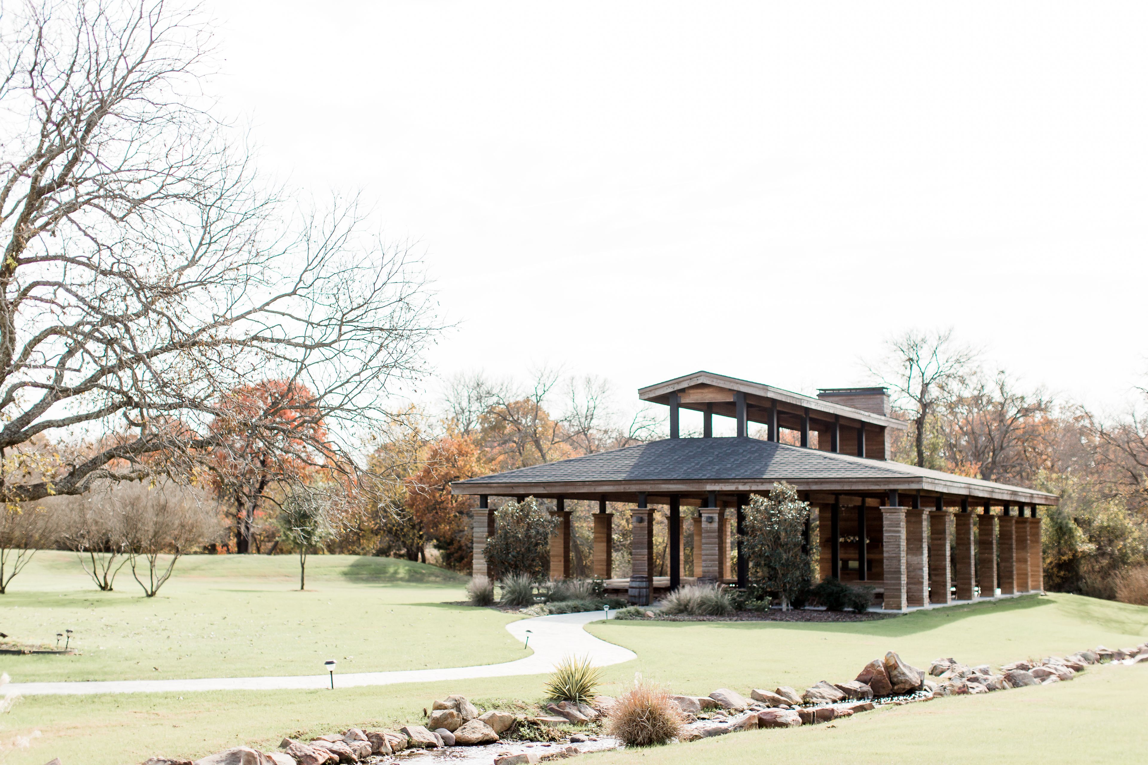 Open-Air Pavilion, an event space at Morgan Creek Barn Aubrey