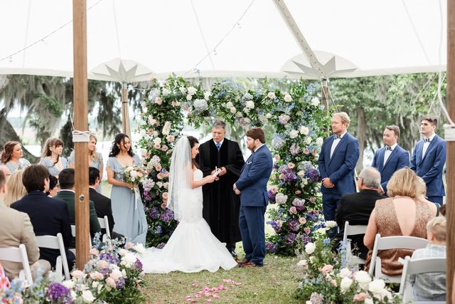 Featured photo from Celebrate This Tented Spring Wedding Highlighted by Seasonal Blooms and Fresh Greenery at Runnymede Events