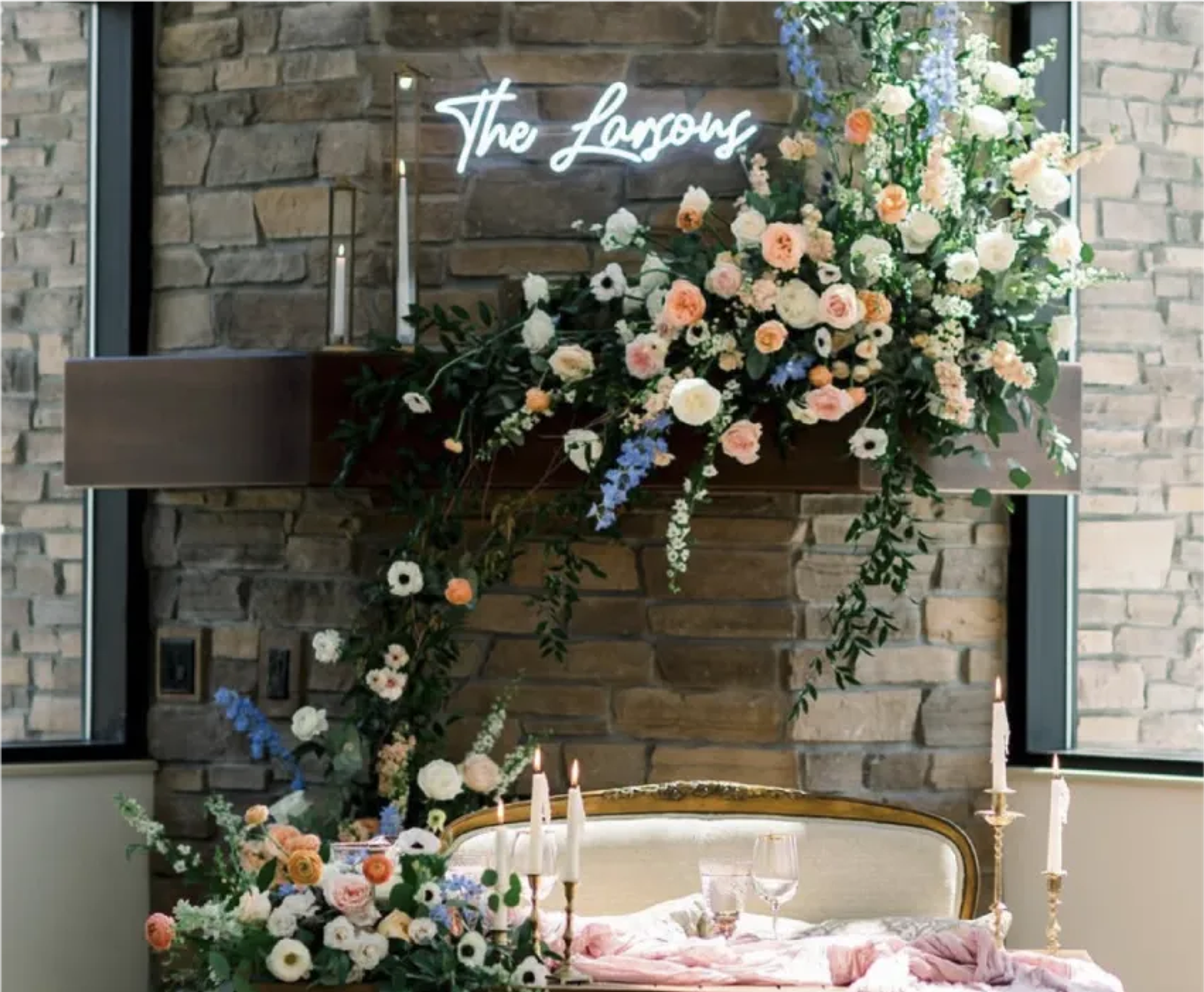 The Vista Room, an event space at Vista at Cedar Hills Golf Club