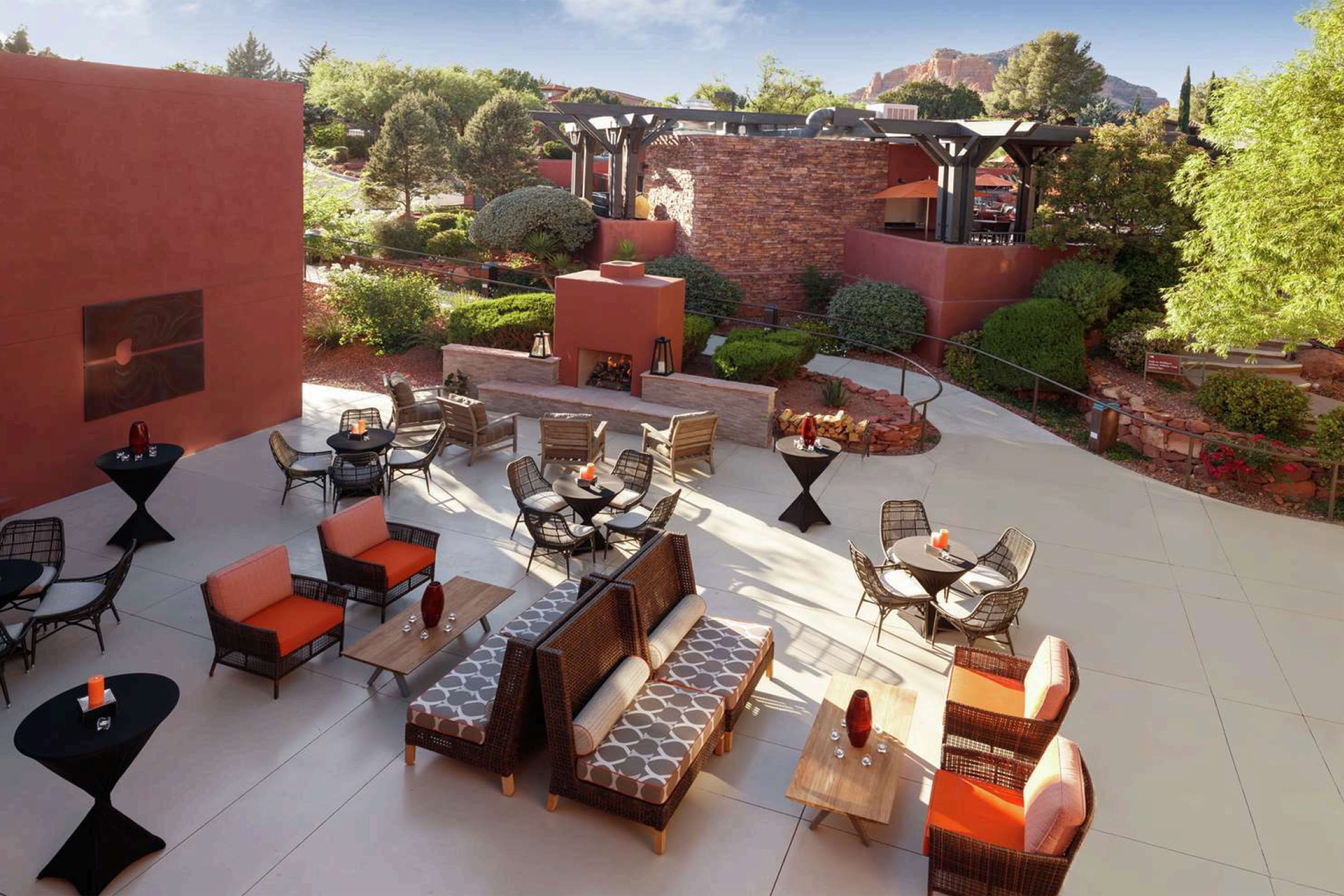 Canyon Patio, an event space at Hilton Sedona Resort at Bell Rock