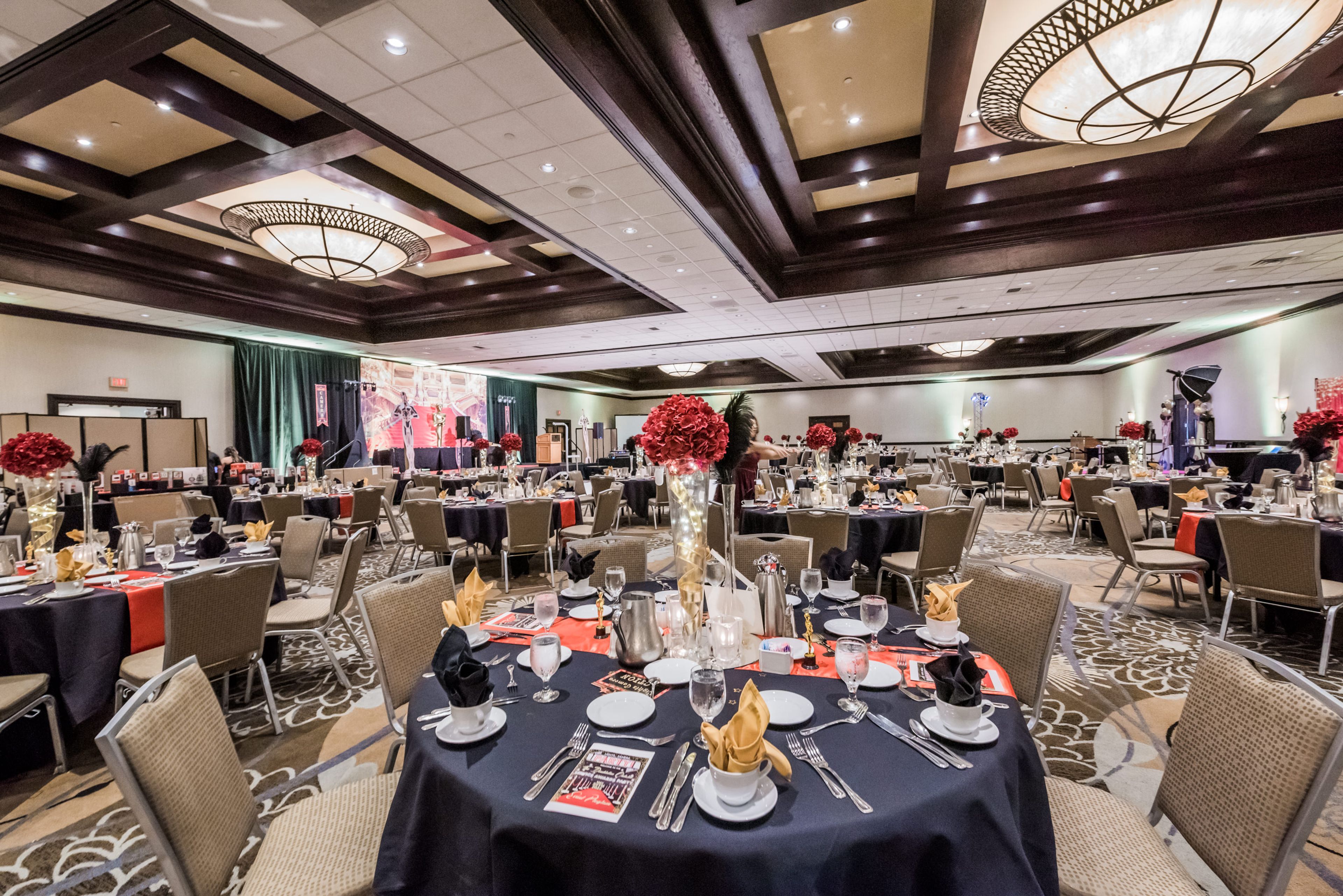 Empire Ballroom, an event space at DoubleTree by Hilton Ontario Airport