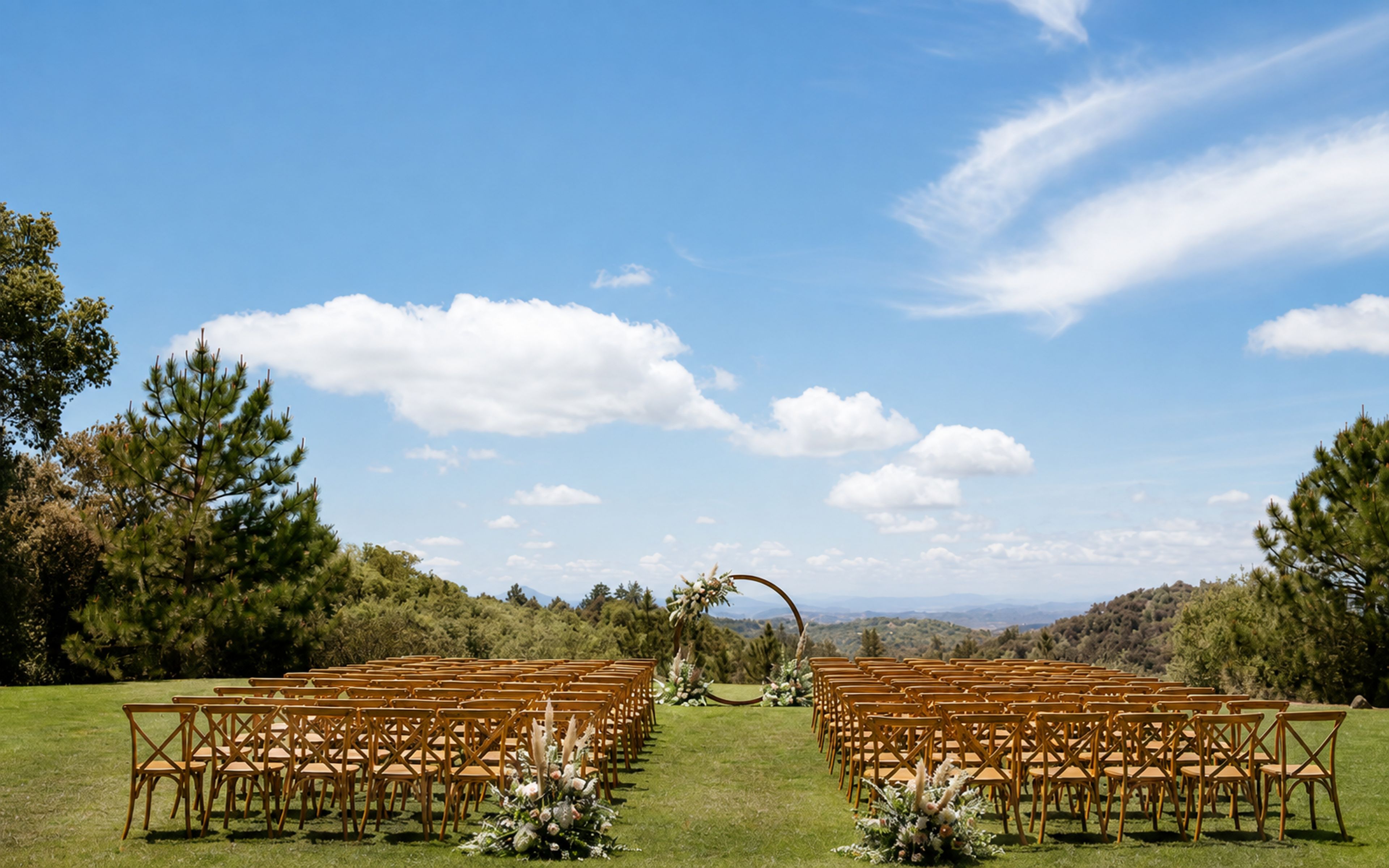 Sunset Plateau, an event space at Sacred Mountain Ranch