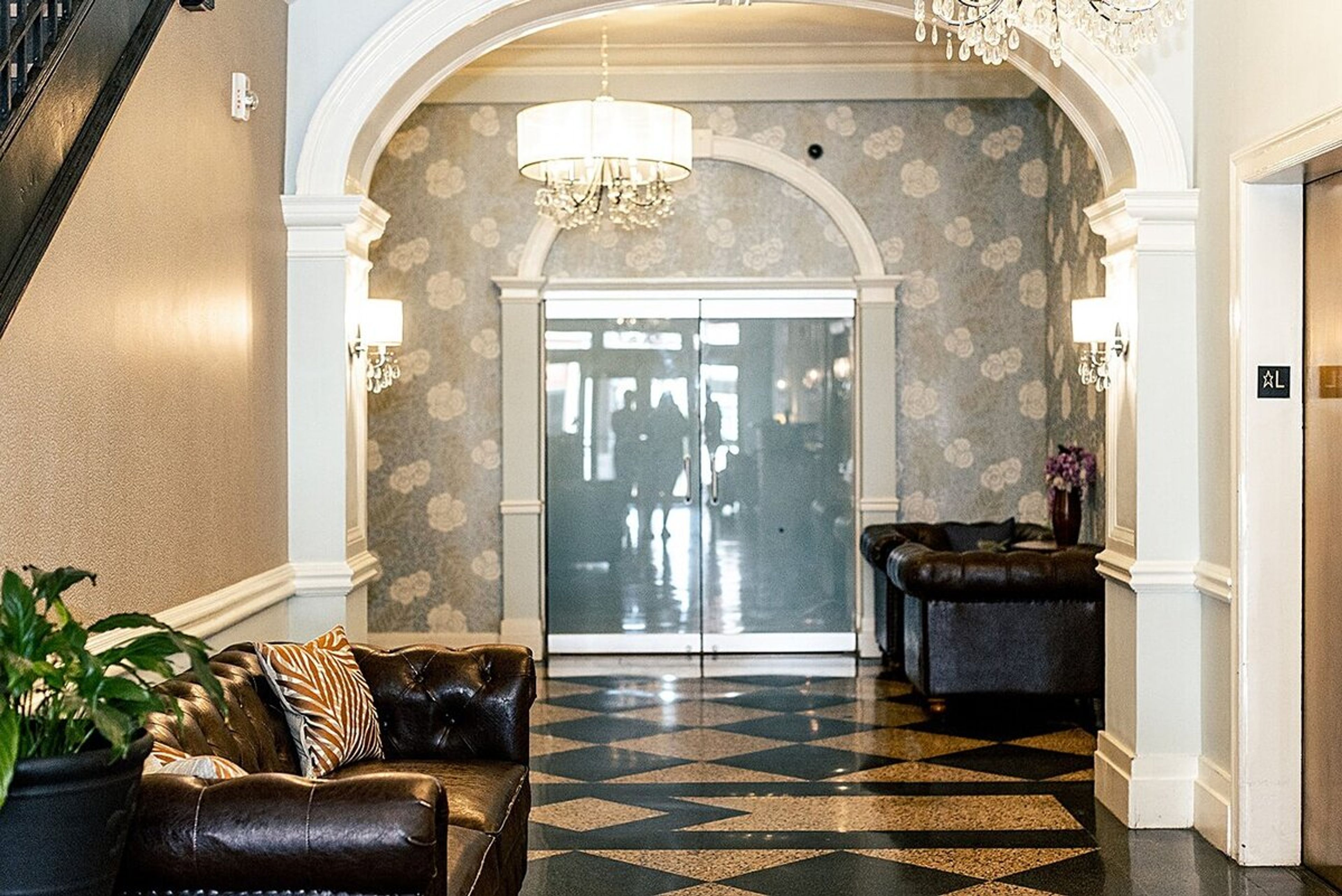 Grand Ballroom, an event space at Robert E. Lee Hotel